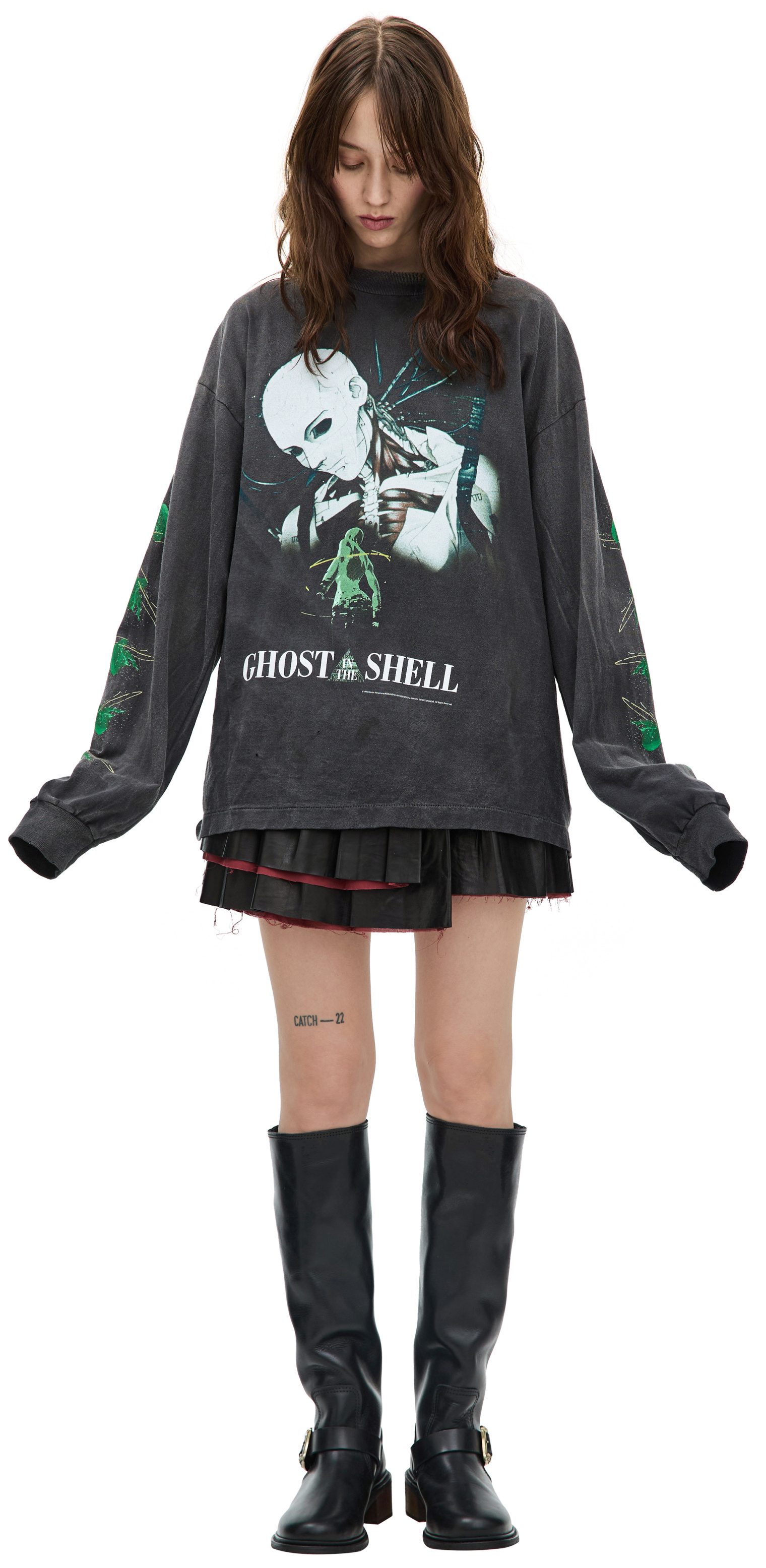 Saint Mxxxxxx X Ghost in the Shell Longsleeve