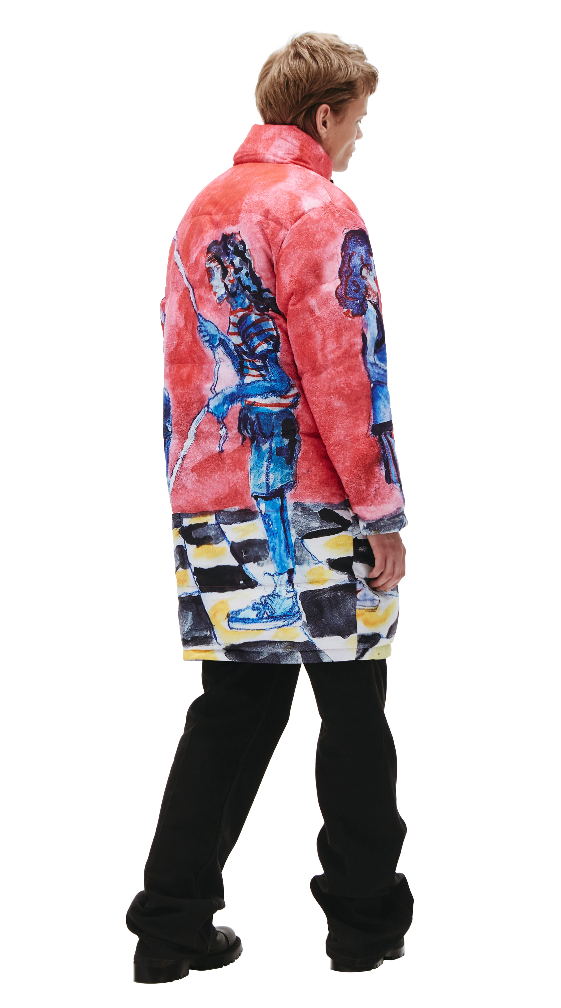 KidSuper Reversible Painted Down Jacket