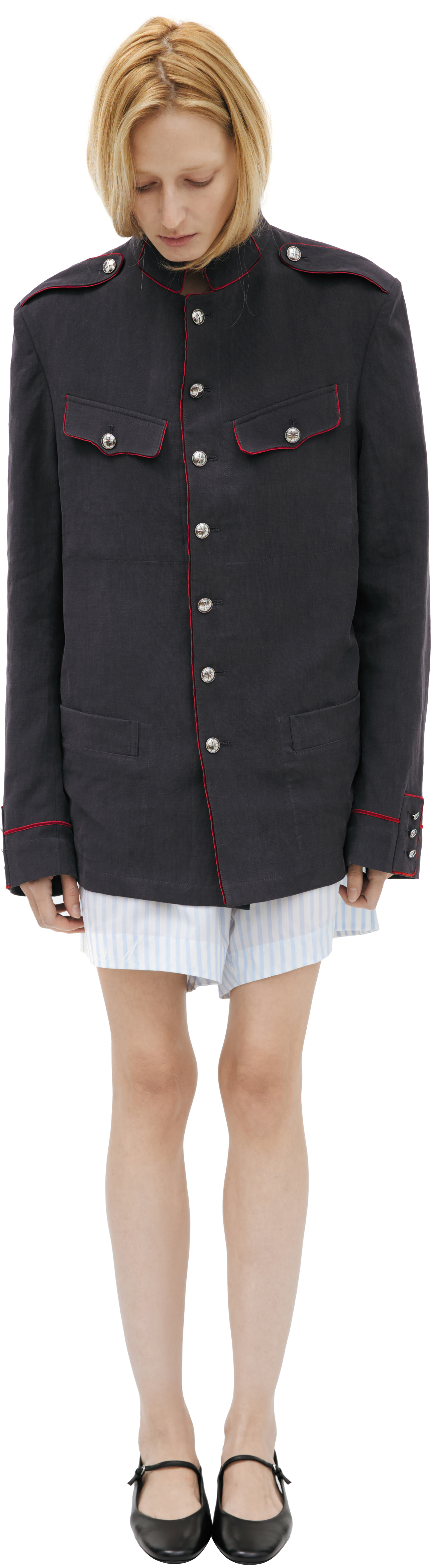 Enfants Riches Déprimés LINEN FIREMAN BLAZER