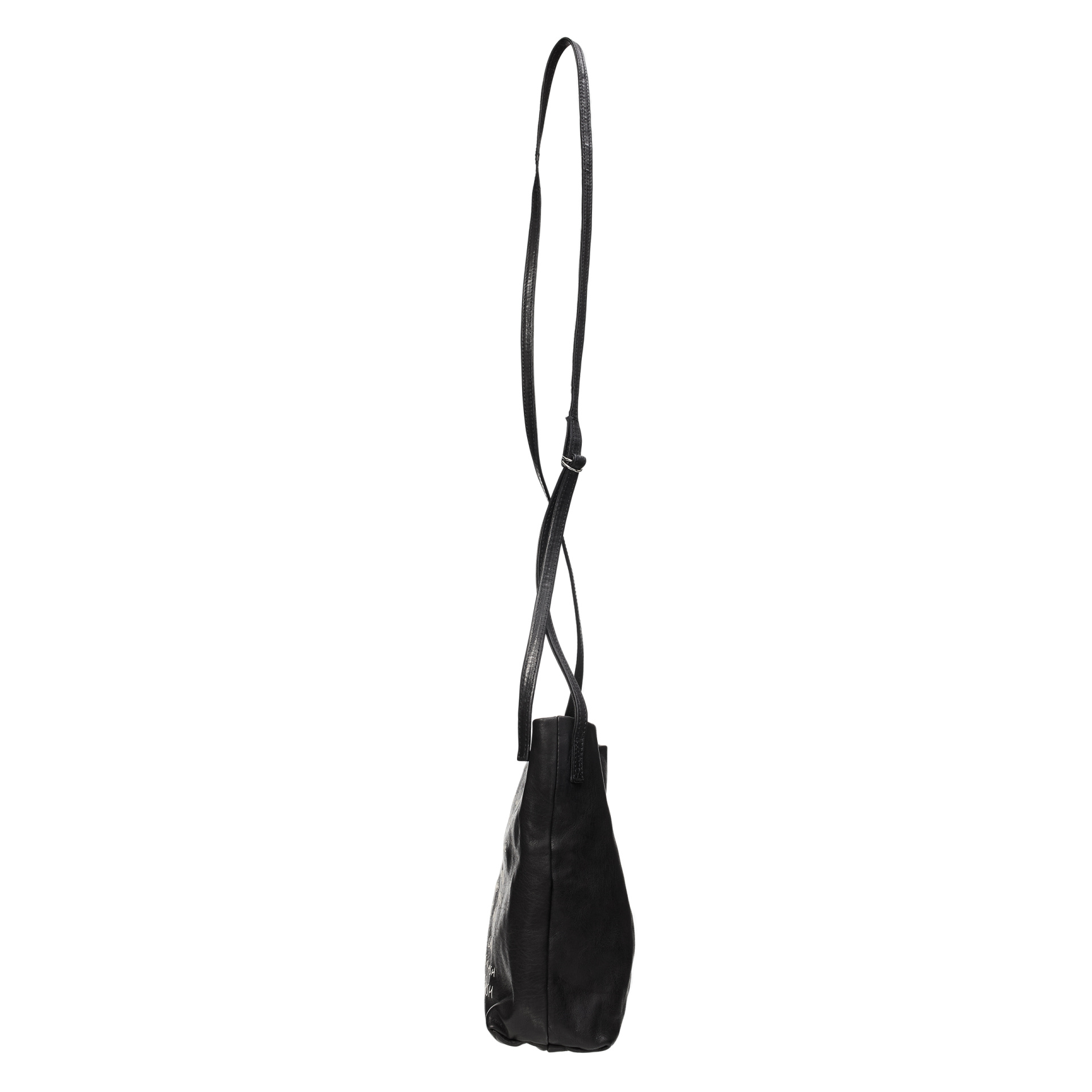 Ann Demeulemeester Black leather bag