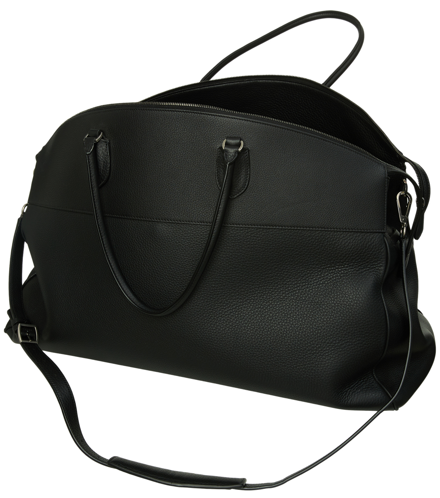 The Row George XL leather bag