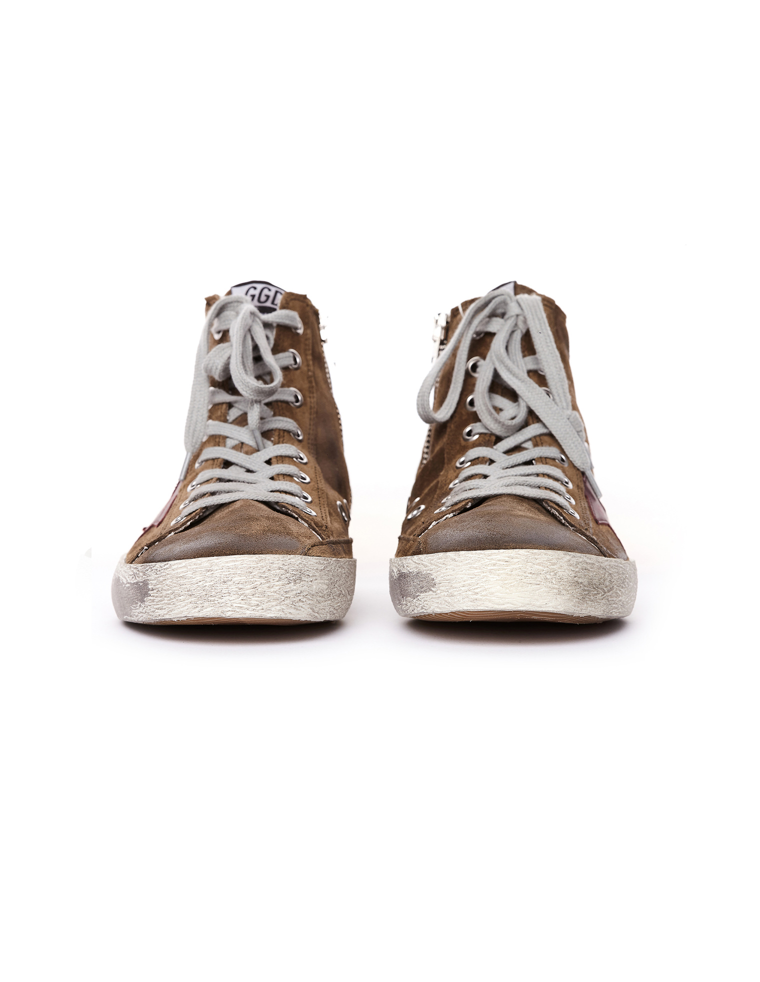 Golden Goose Высокие замшевые кеды