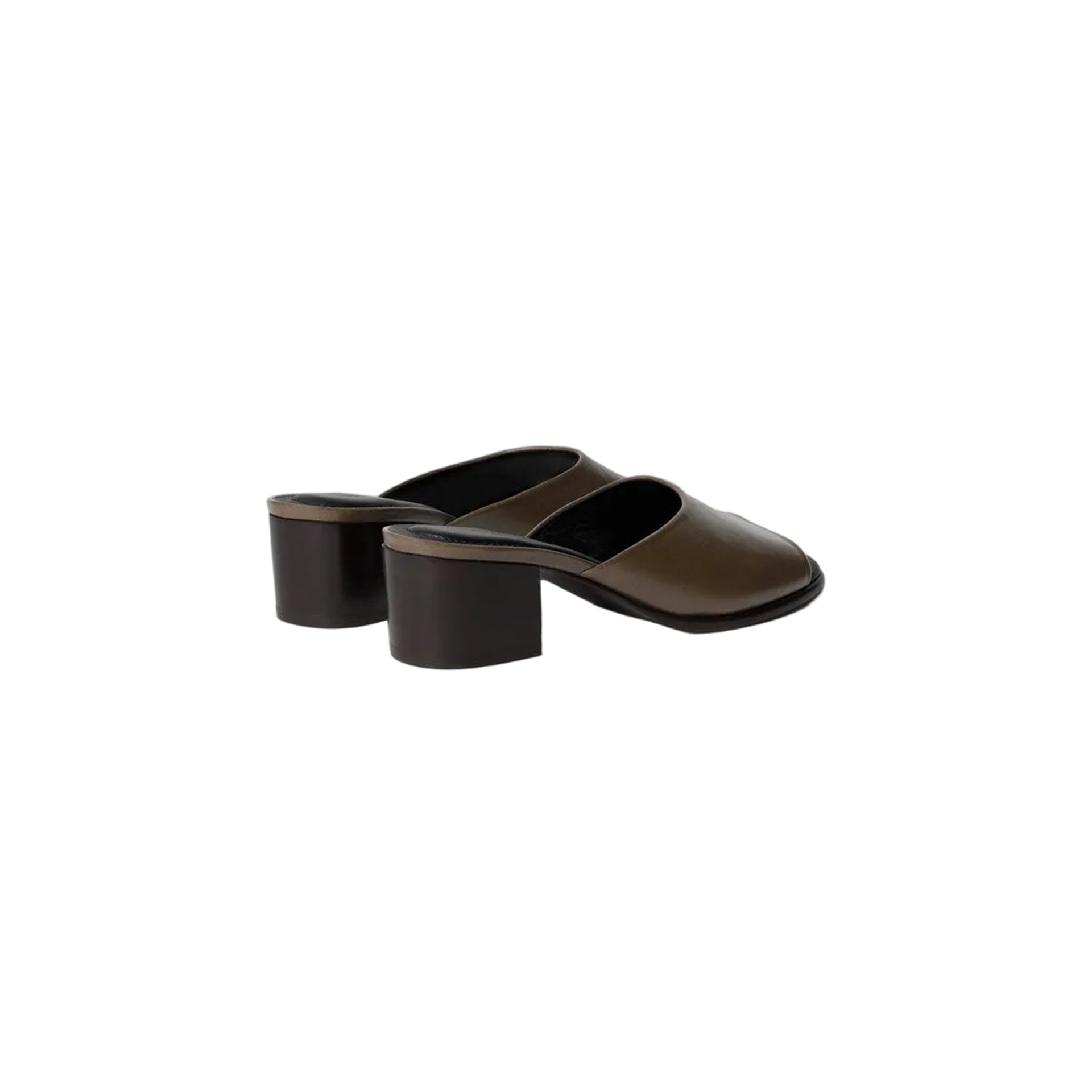 Lemaire Quare-Heeled Mules 55 MM