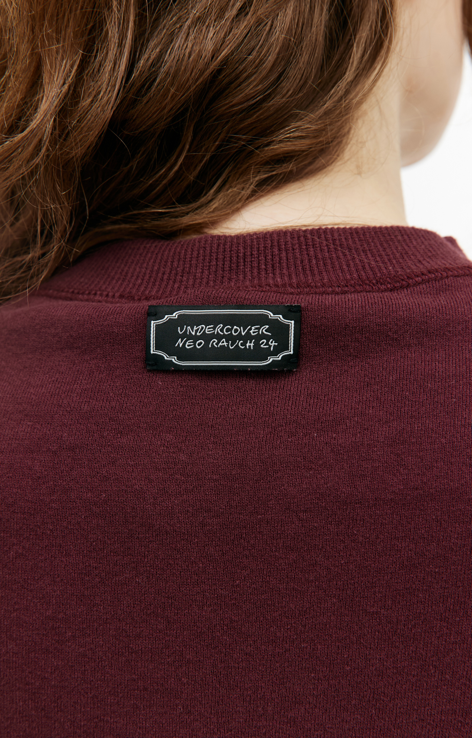 Undercover Asymmetrical printed sweatshirt