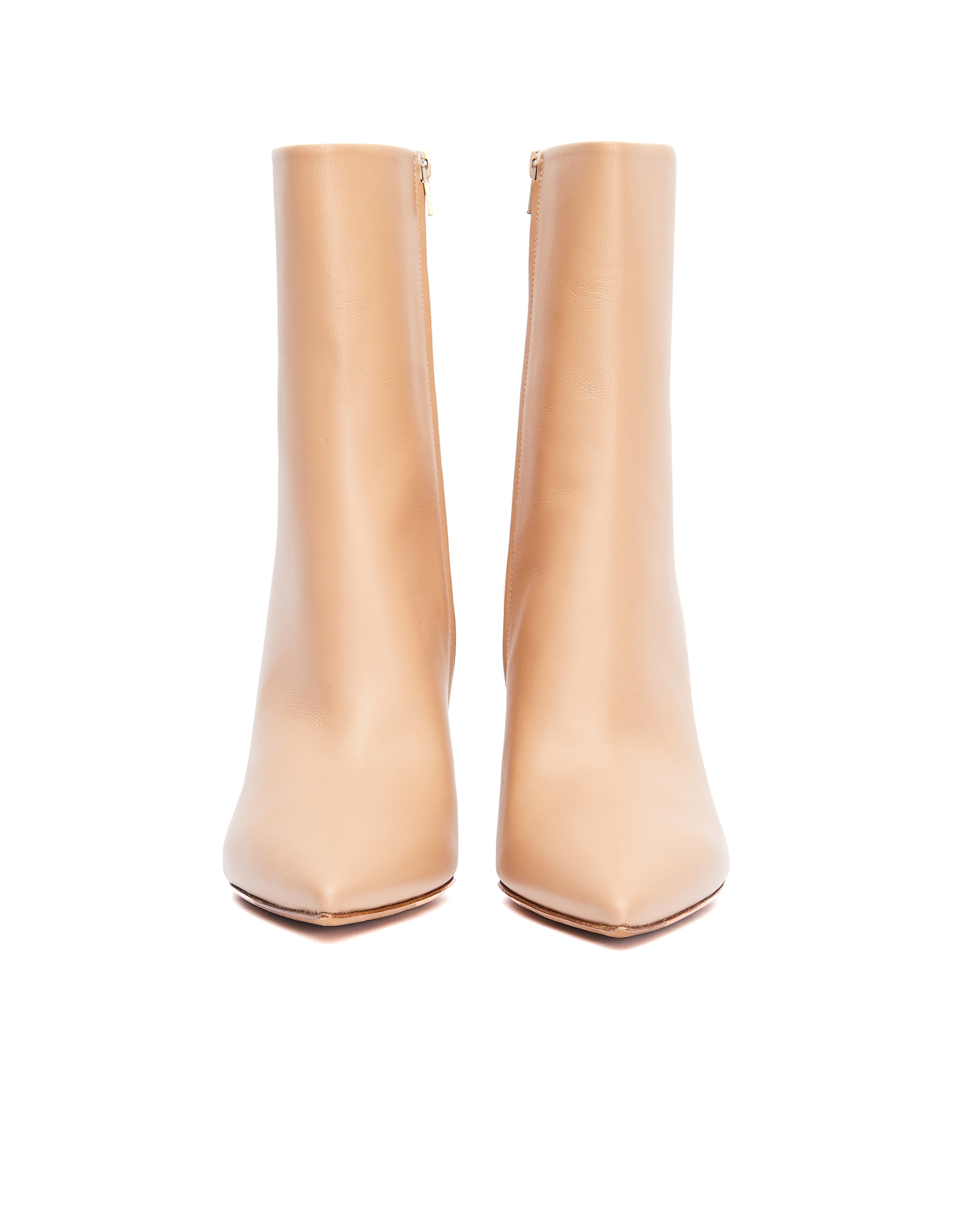 Maison Margiela Beige Leather Ankle Boots