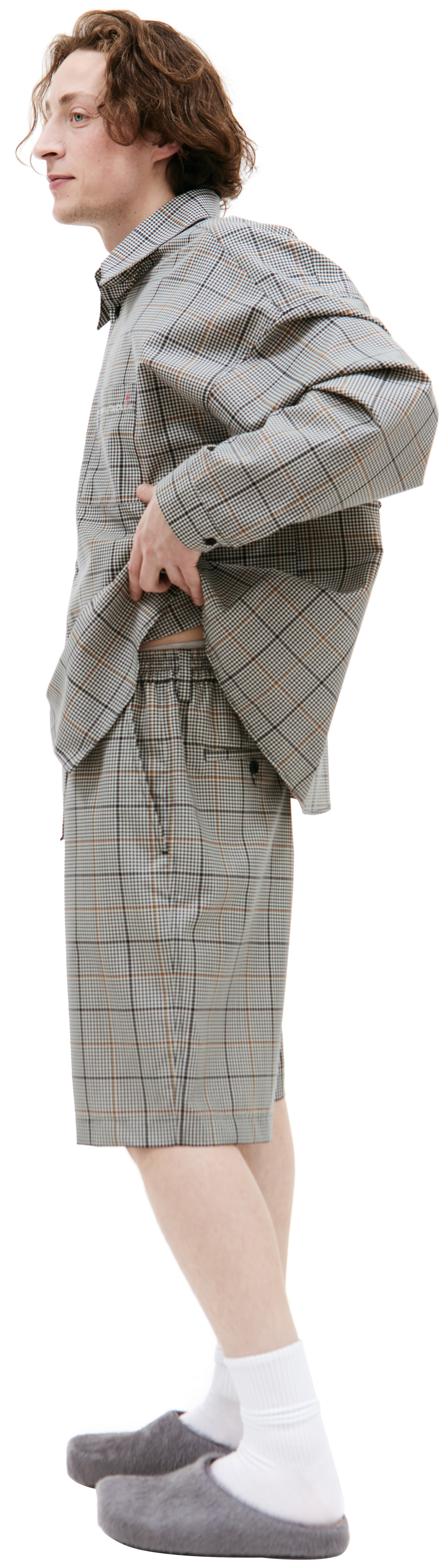 Marni Checked shorts