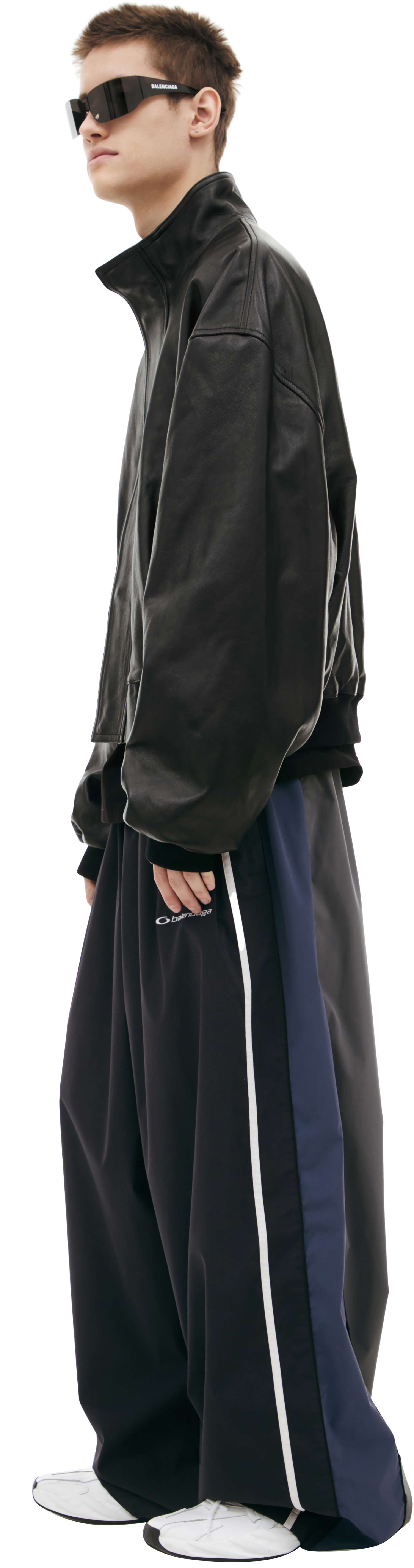 Balenciaga Black leather jacket