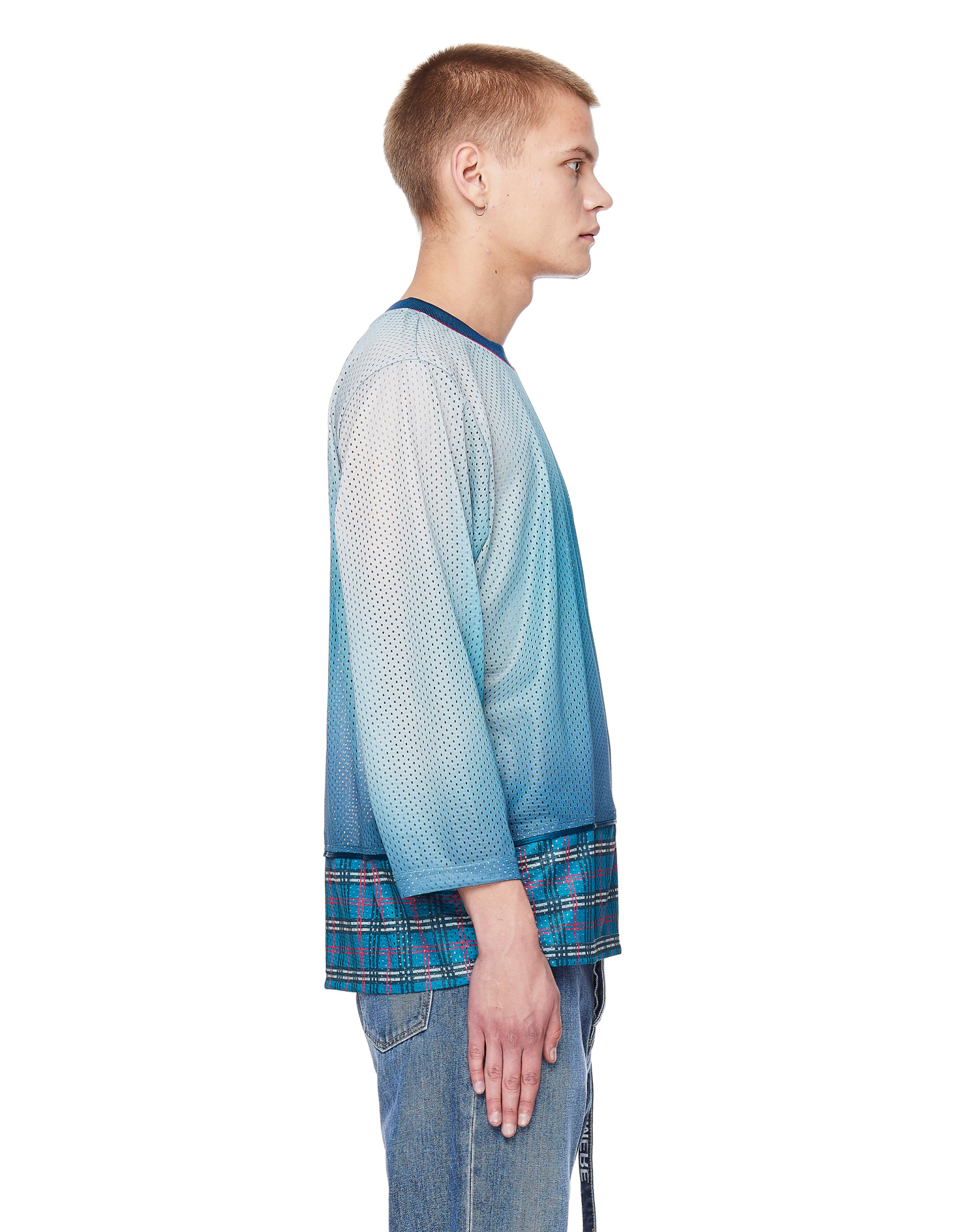 Pigalle Gradient Mesh L/S T-Shirt