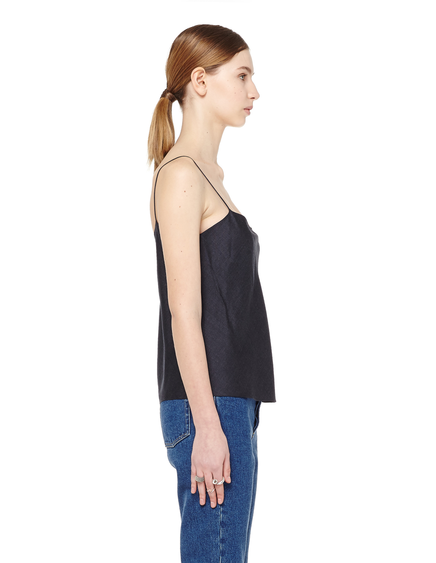 The Row Biggins silk vest