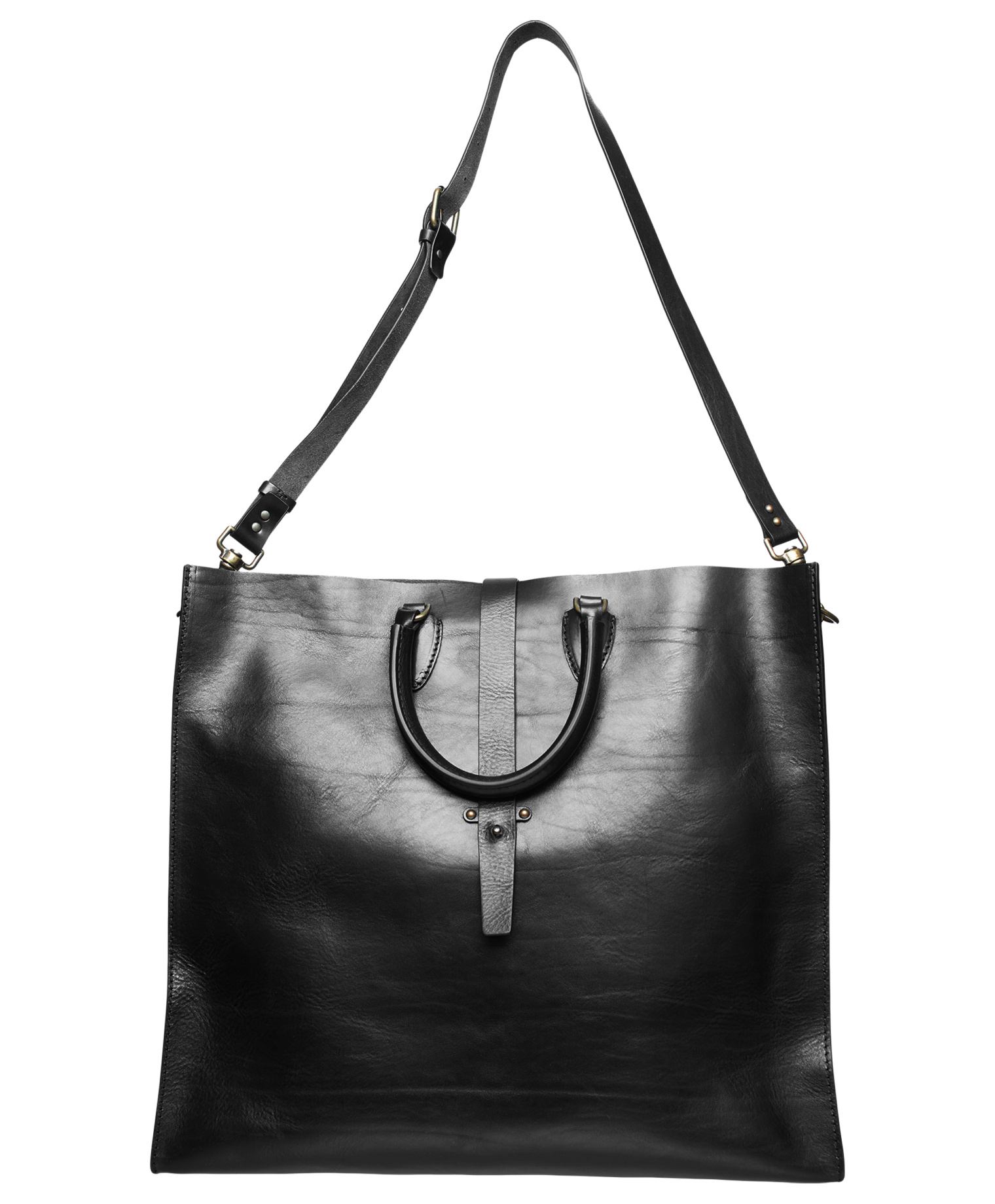 Ziggy Chen Black leather bag