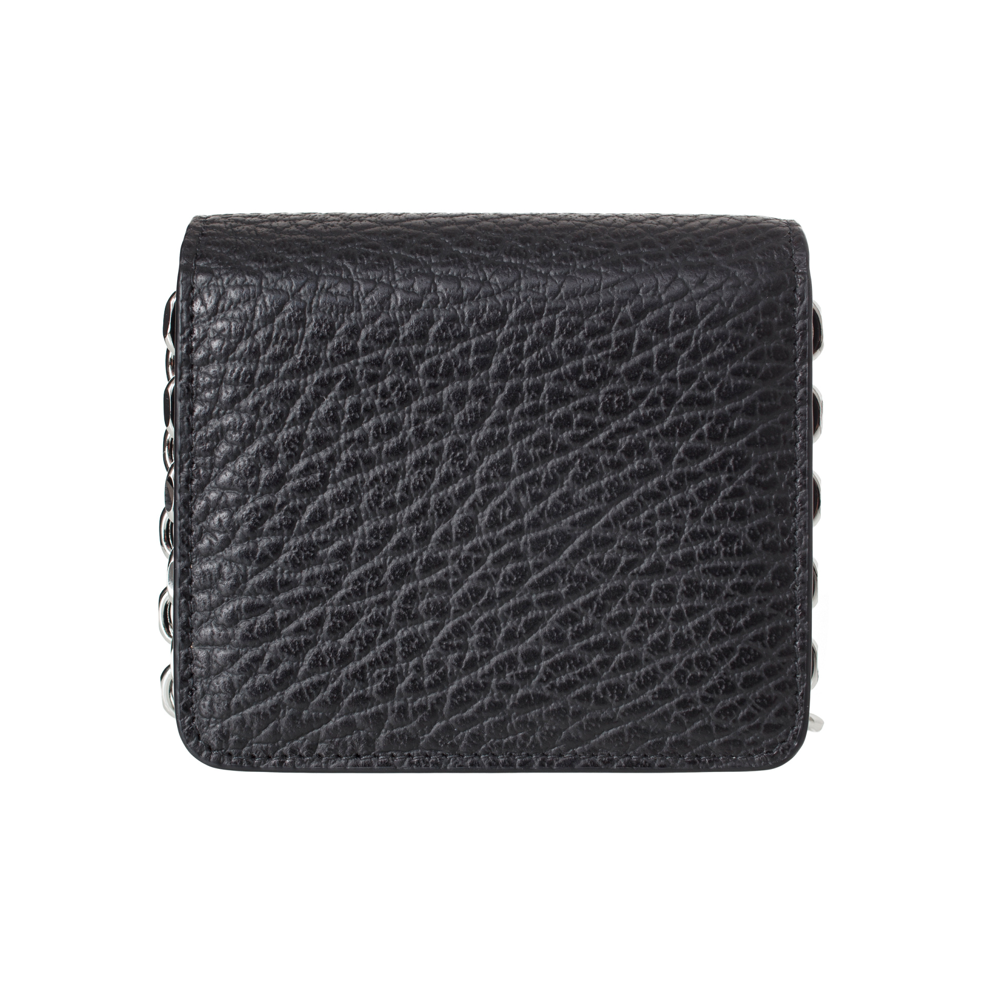 Maison Margiela Leather micro wallet on chain