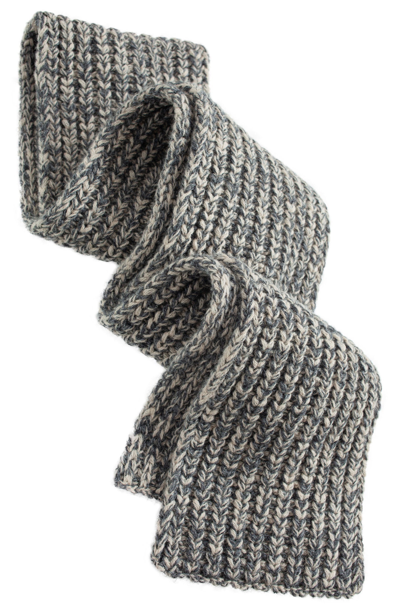 Maison Margiela Coarse-knit wool scarf