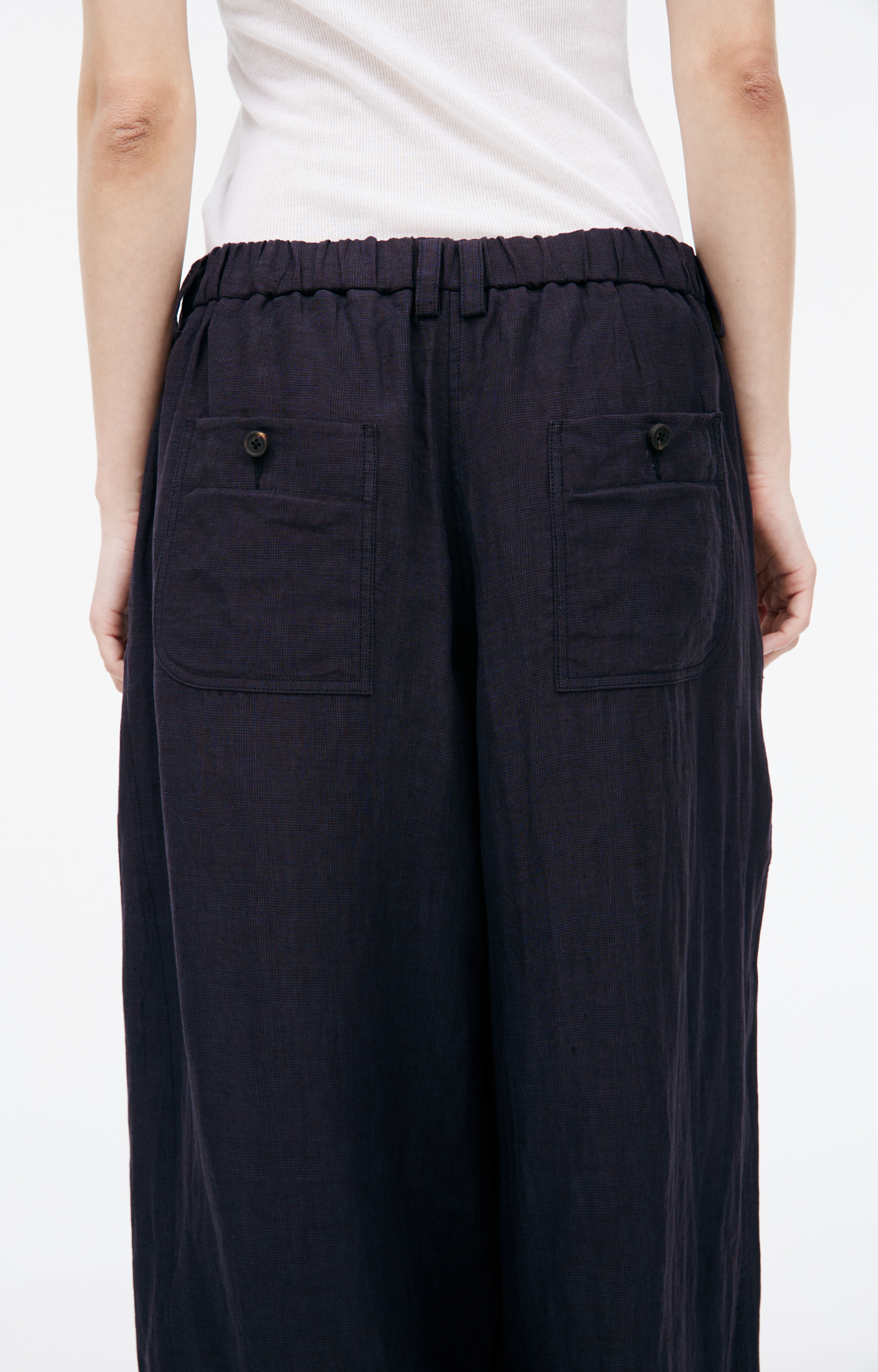Ziggy Chen Wide linen trousers