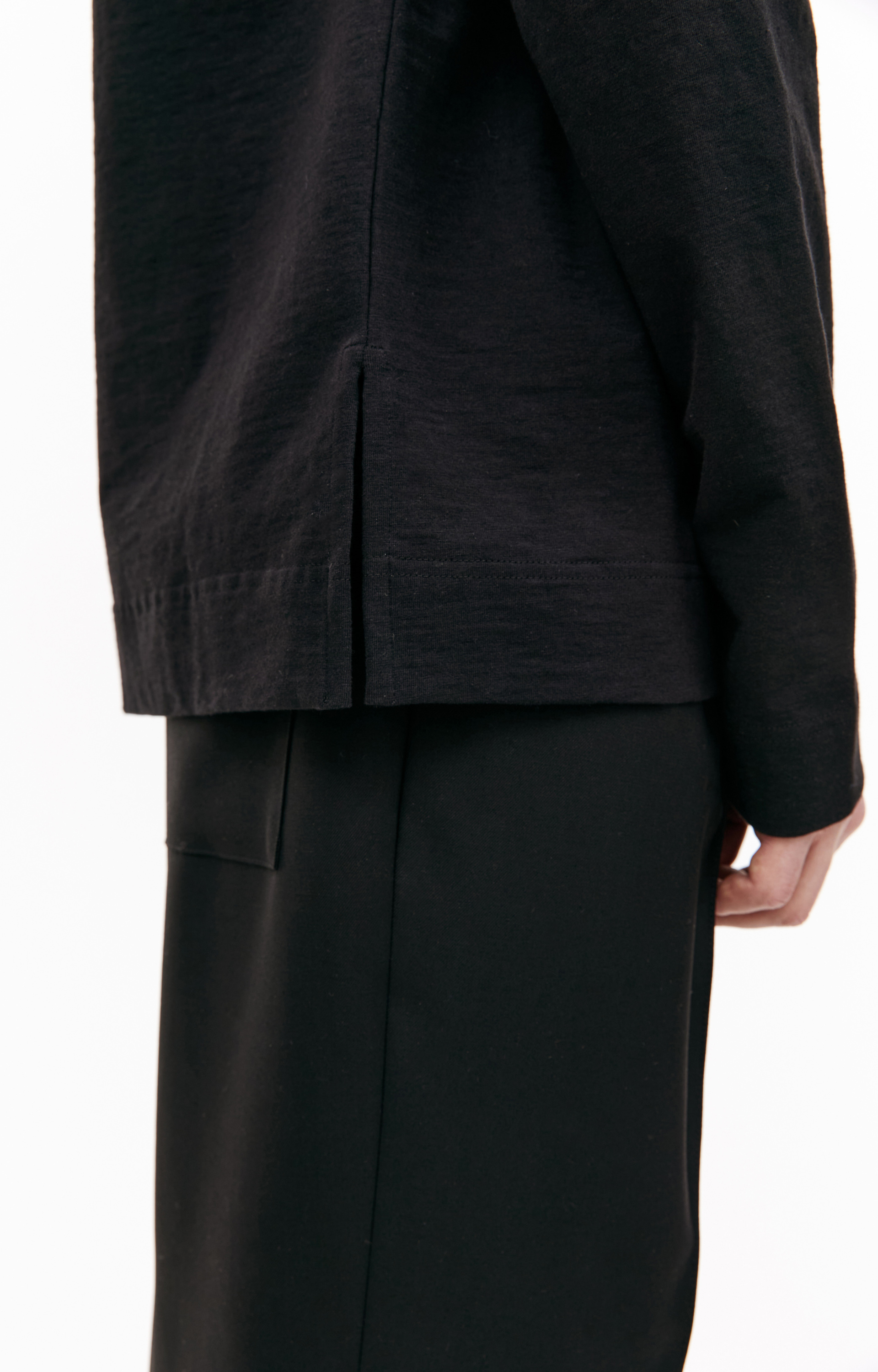 Jil Sander Black cotton longsleeve