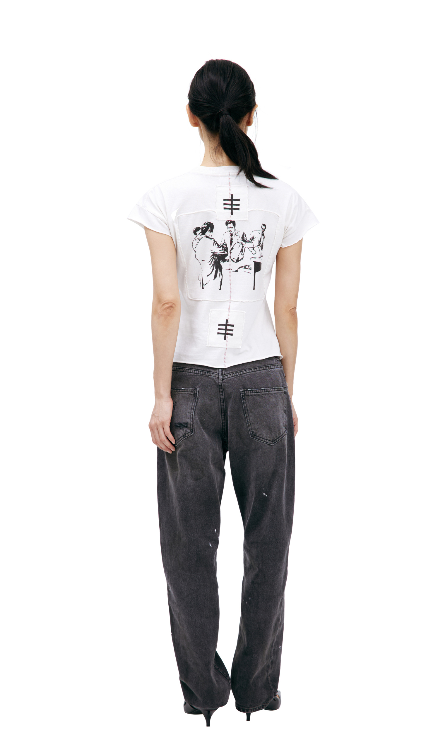 Enfants Riches Déprimés Patched T-shirt