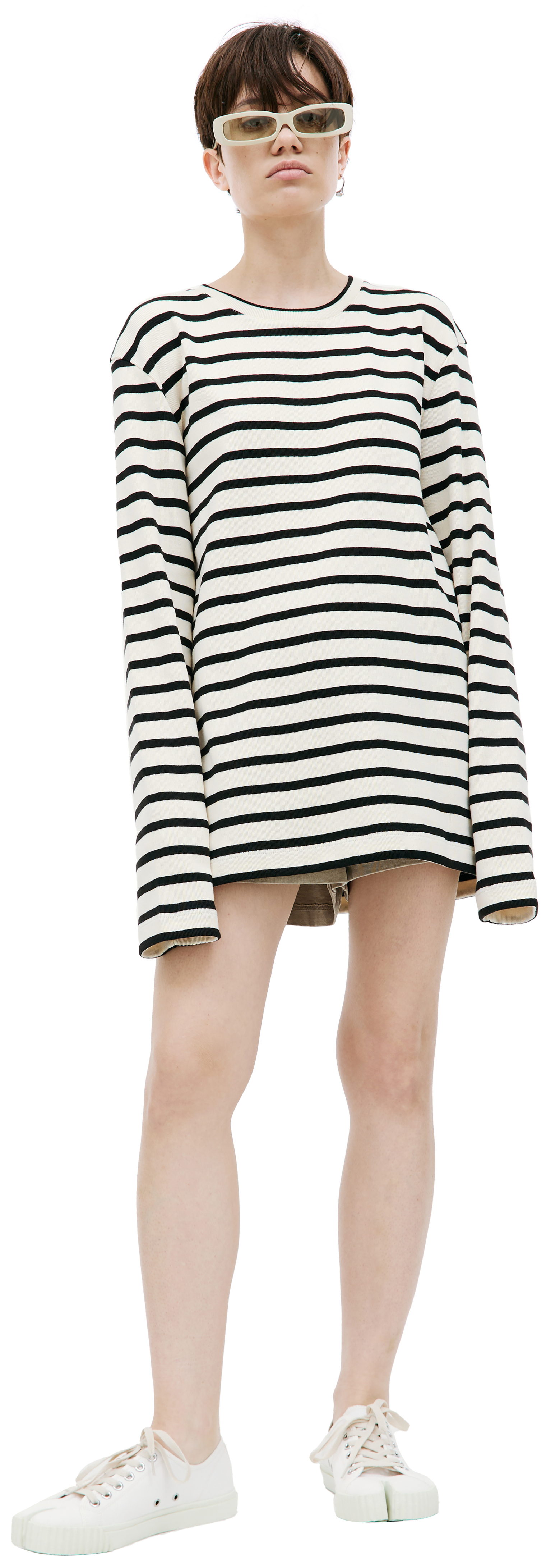 Jil Sander Cotton stripes longsleeve