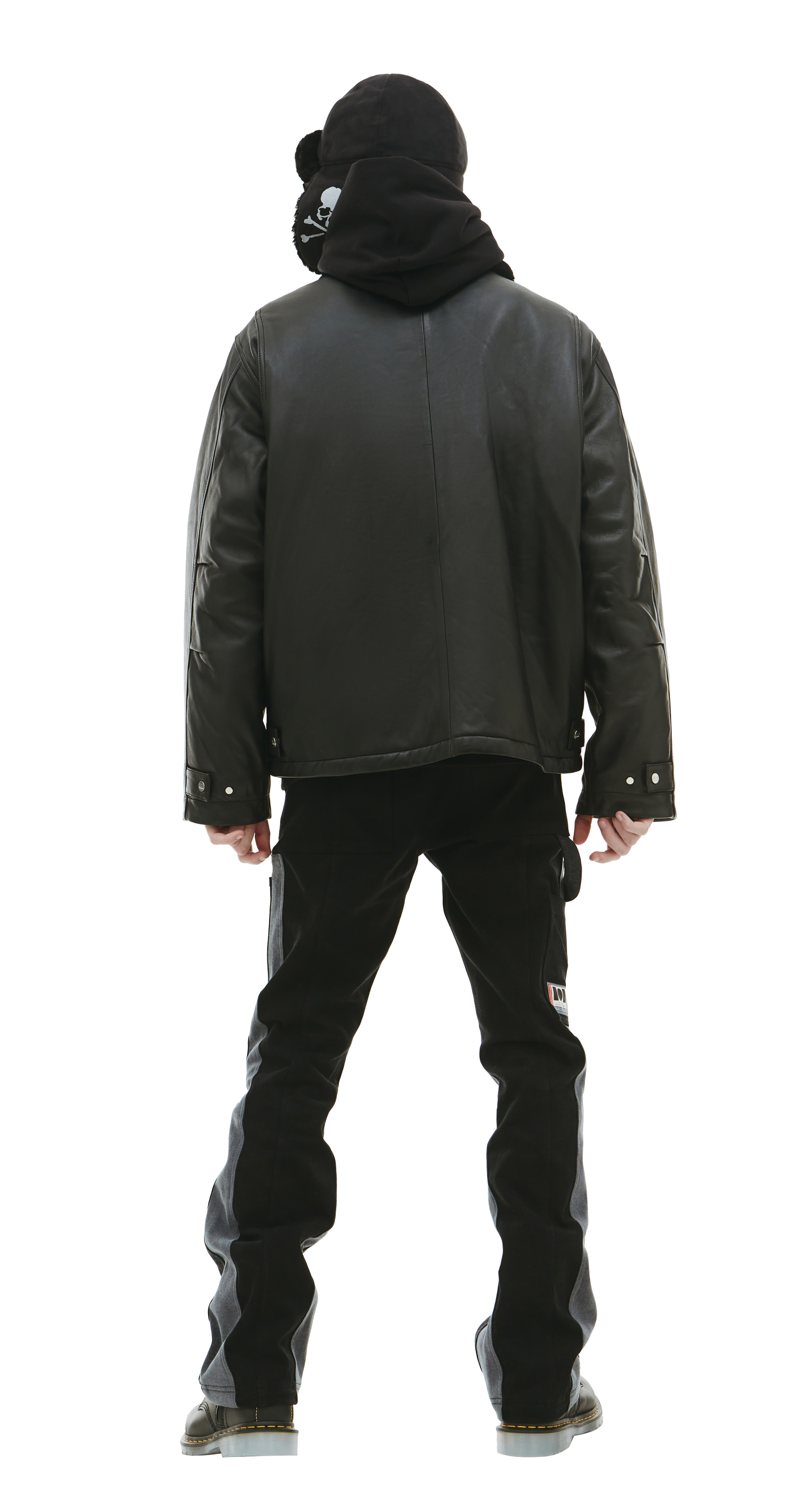 Nahmias Leather carperent jacket