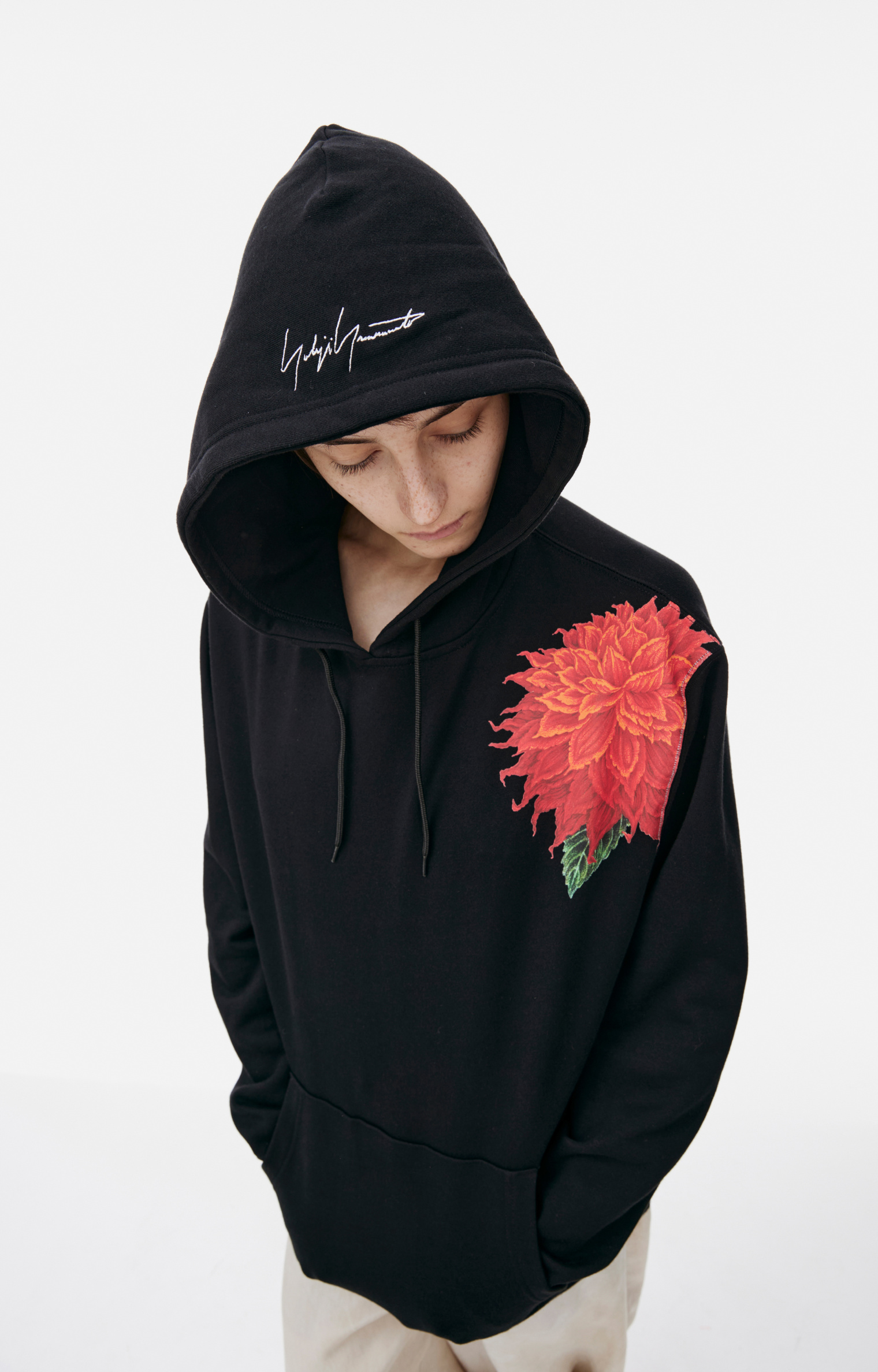 Yohji Yamamoto x NEW ERA Printed Hoodie