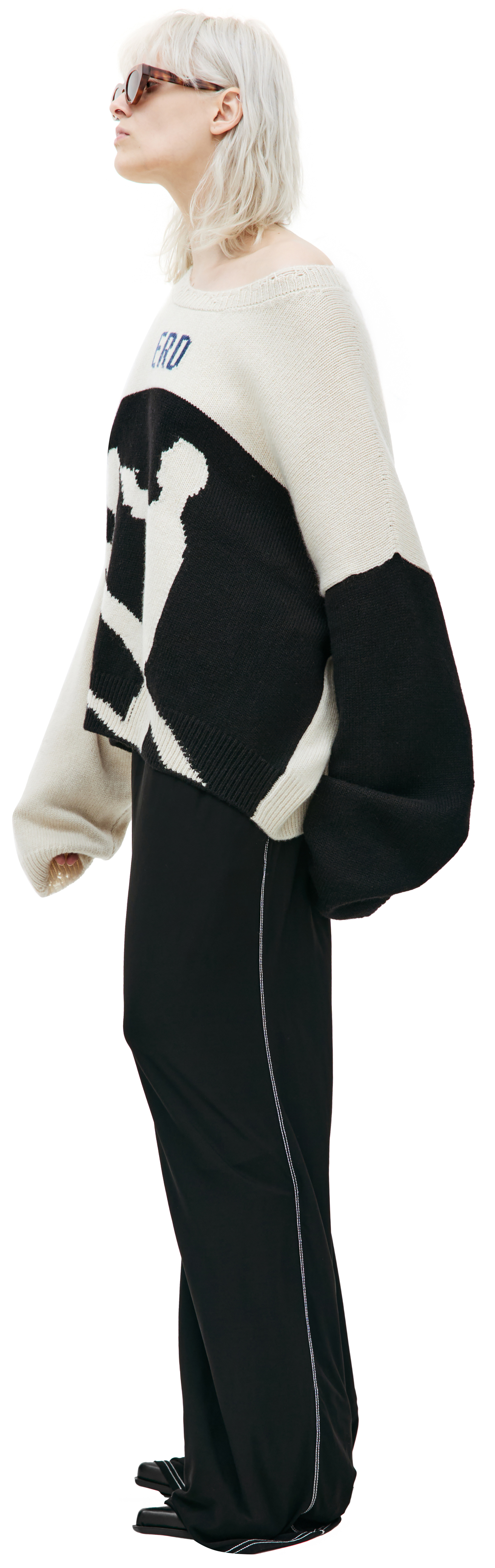 Enfants Riches Déprimés Cashmere printed sweater