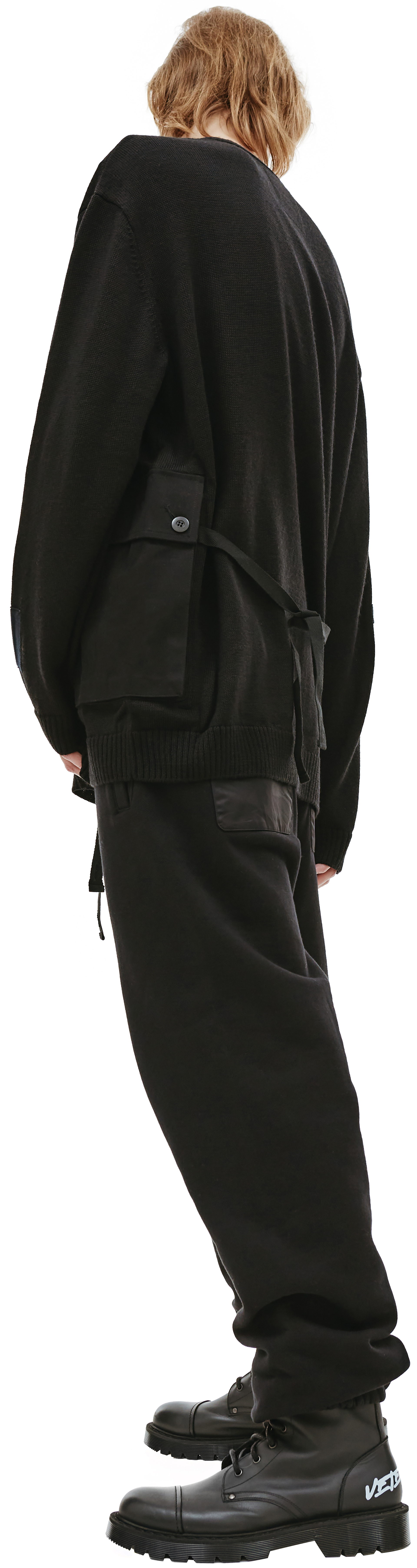 Undercover Knit wool Y-Neck Cardigan