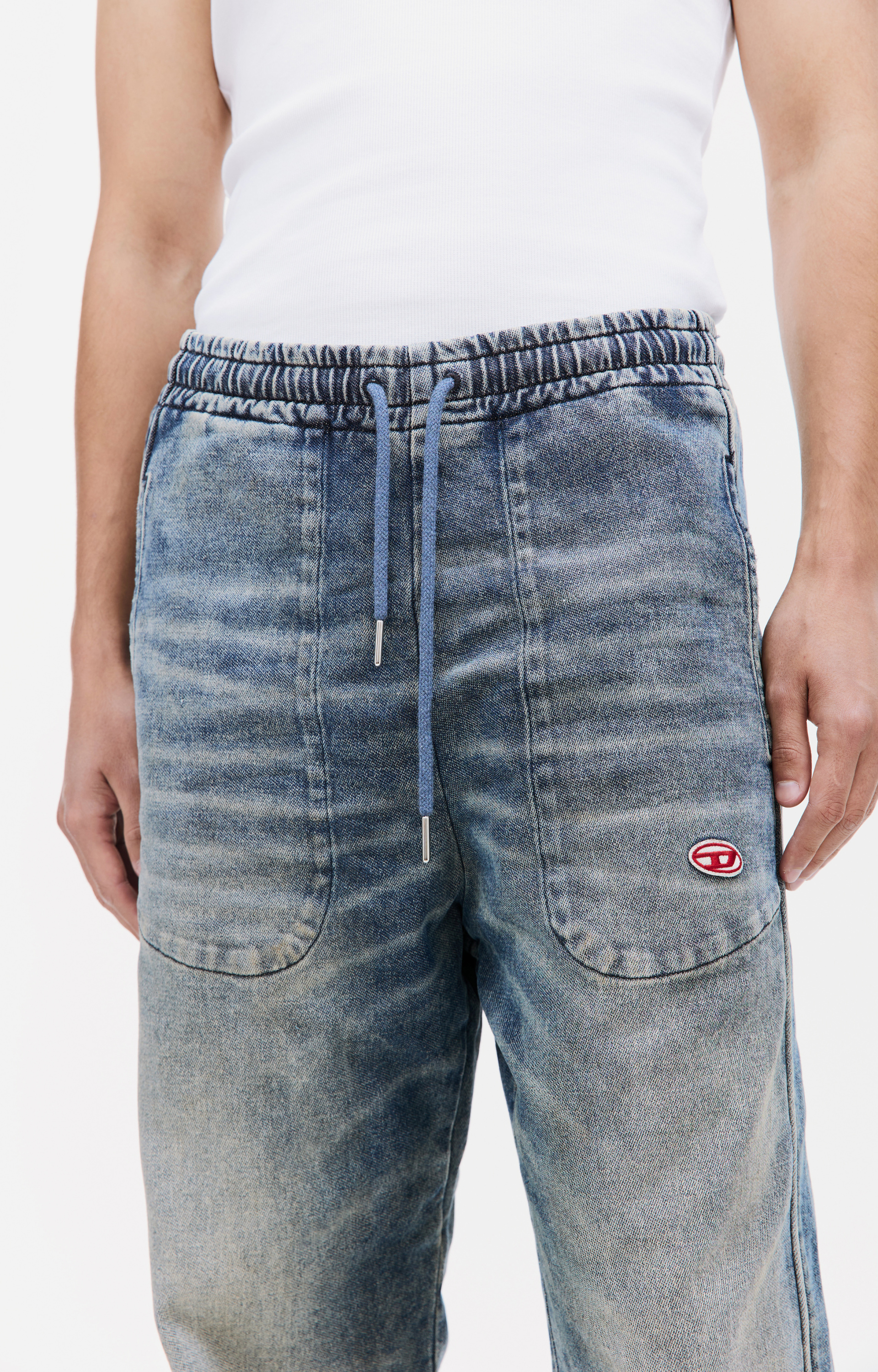 Diesel D-martians-ne denim sweatpants