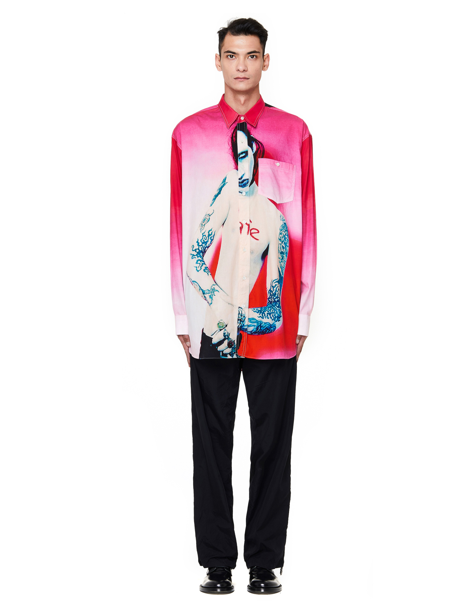 VETEMENTS Marilyn Manson Printed Shirt