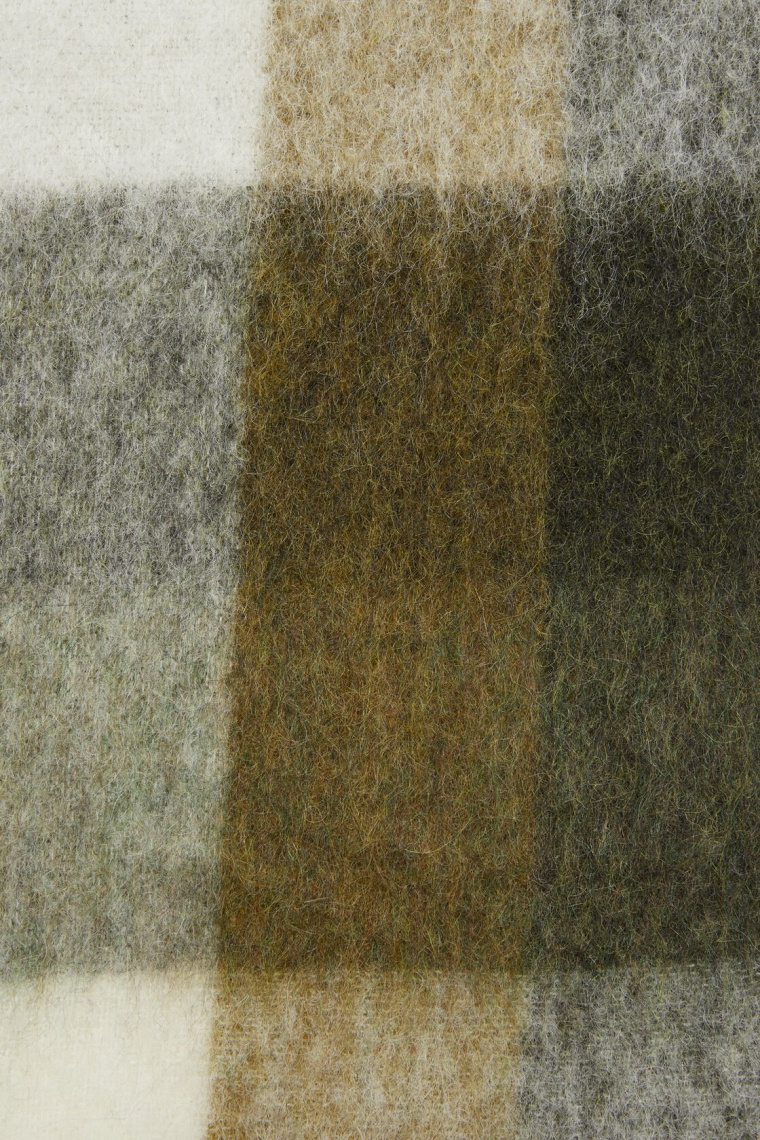 Acne Studios Mohair Checked Scarf
