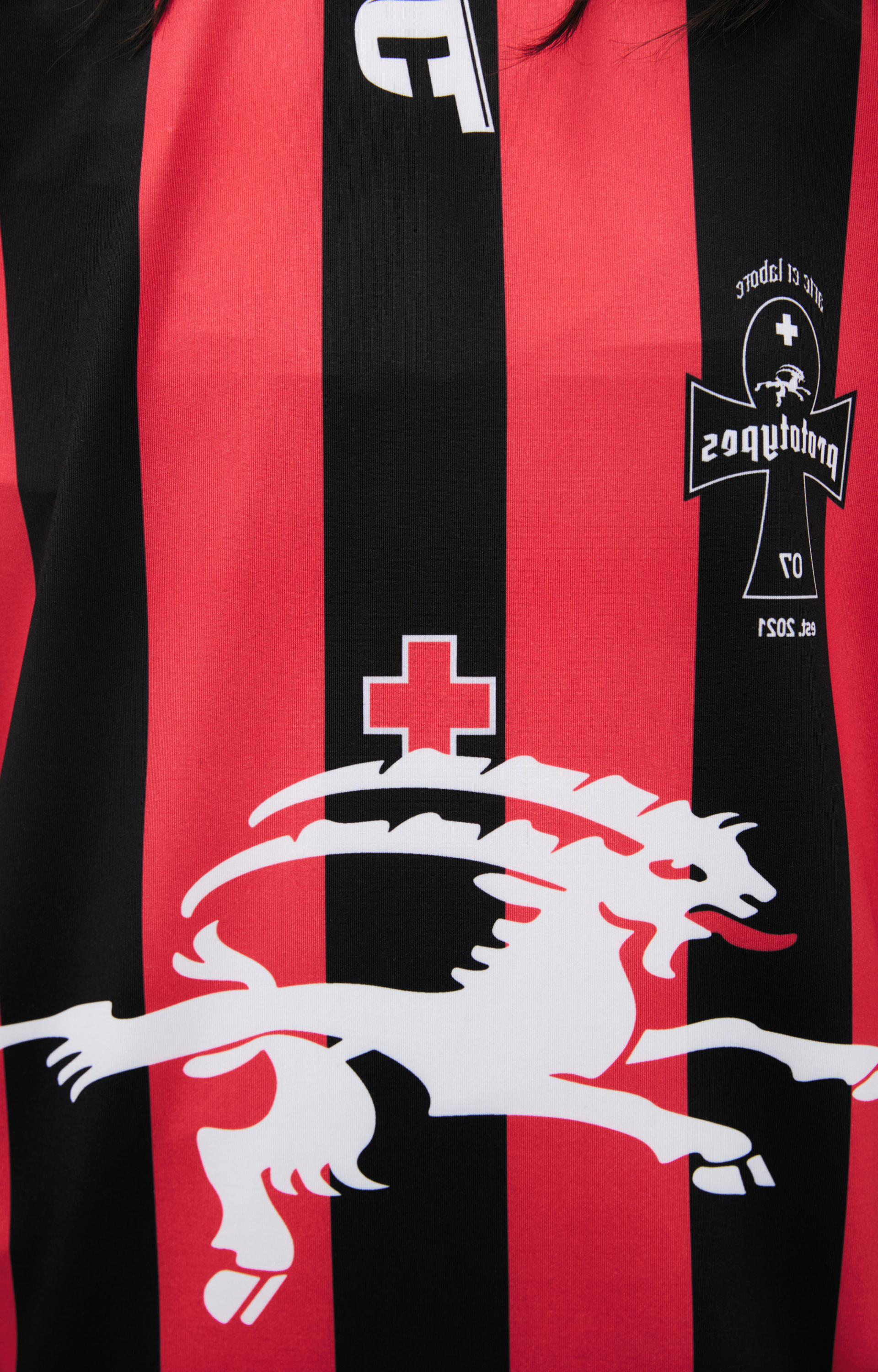 PROTOTYPES Striped Printed Longsleeve