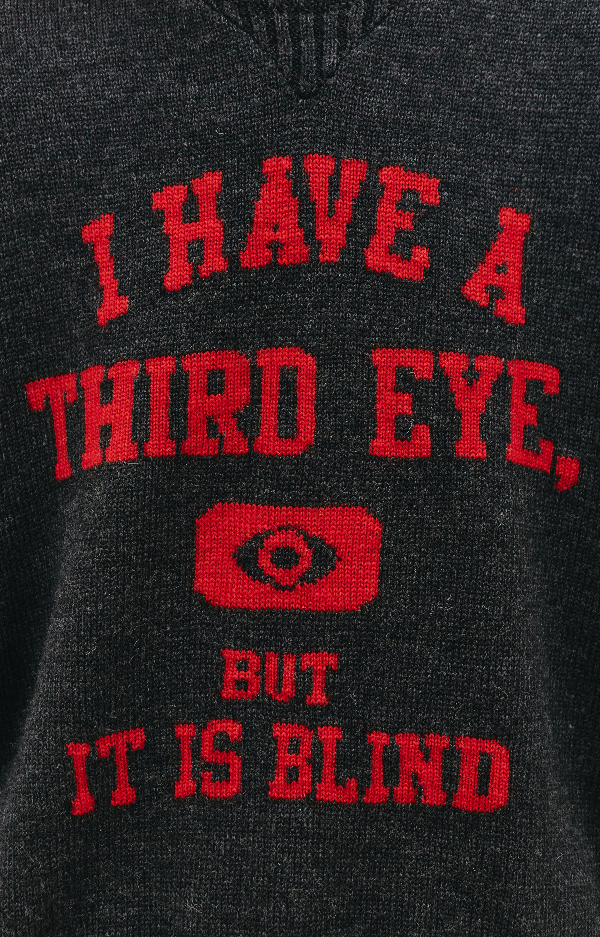 Undercover Knit Wool Sweater