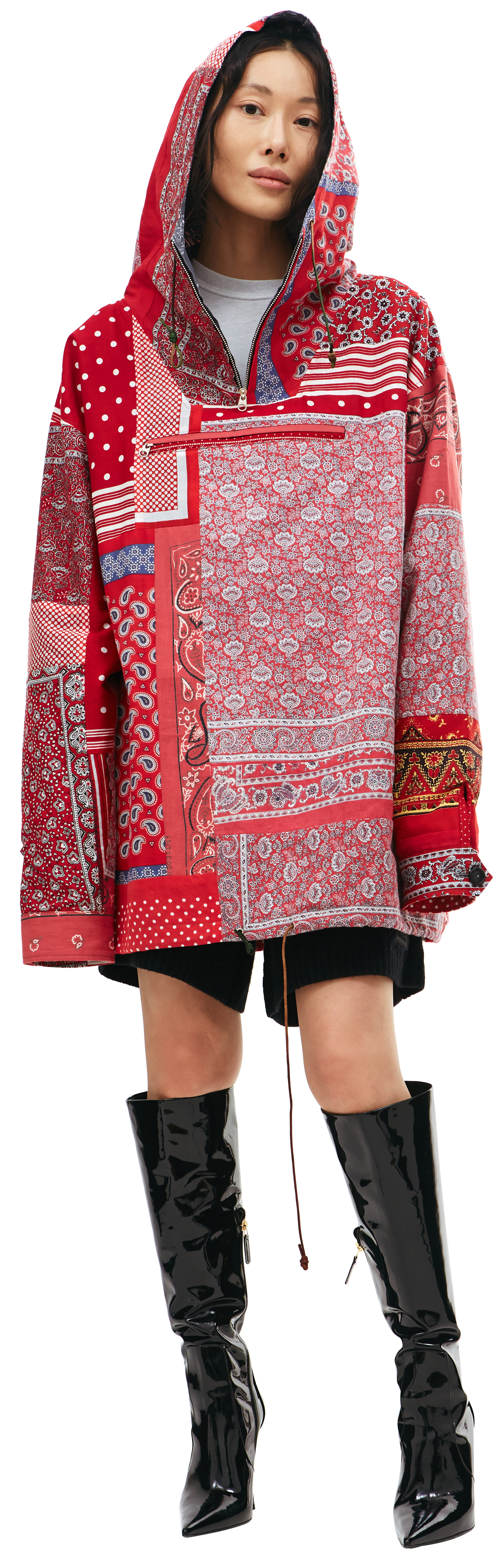 Children of the discordance Patchwork Bandana Jacket