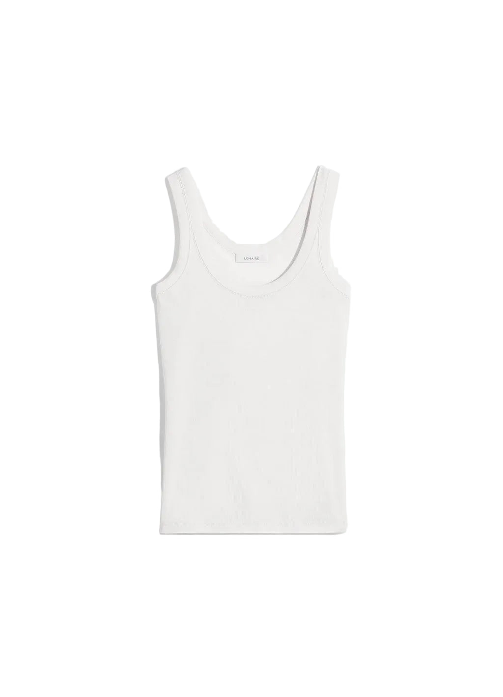 Lemaire Rib Tank Top In Jersey