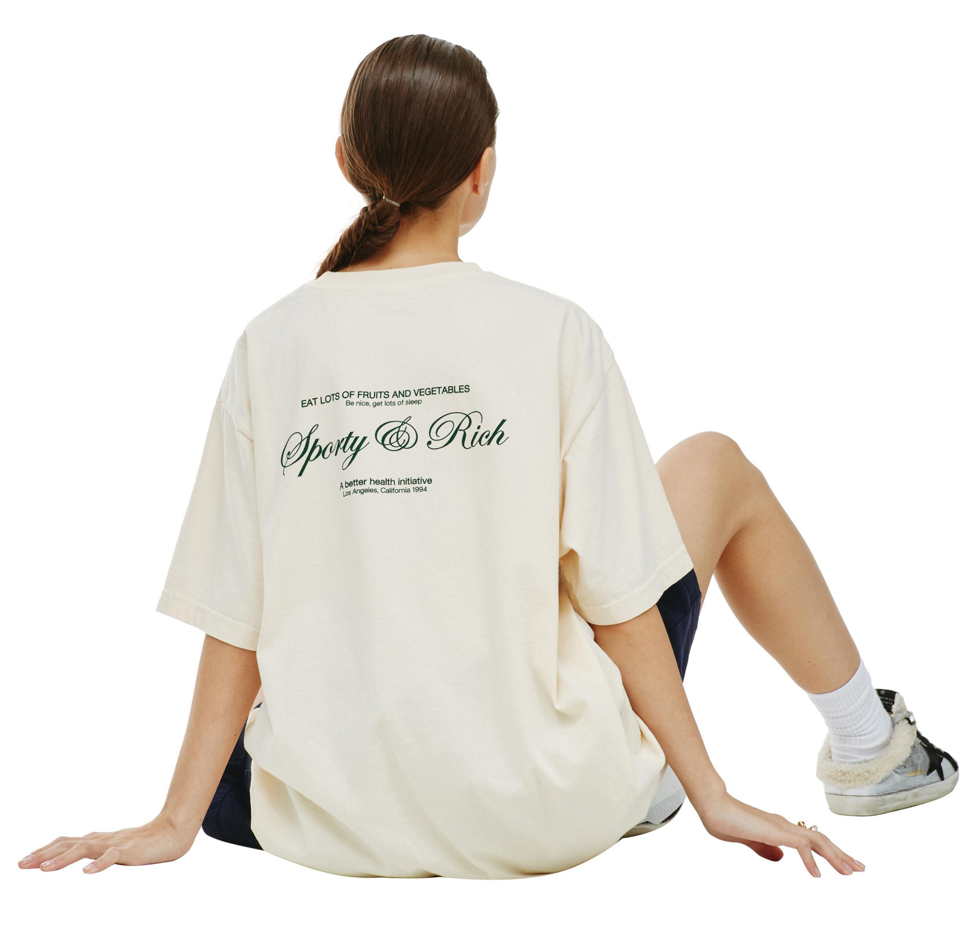 SPORTY & RICH Script t-shirt