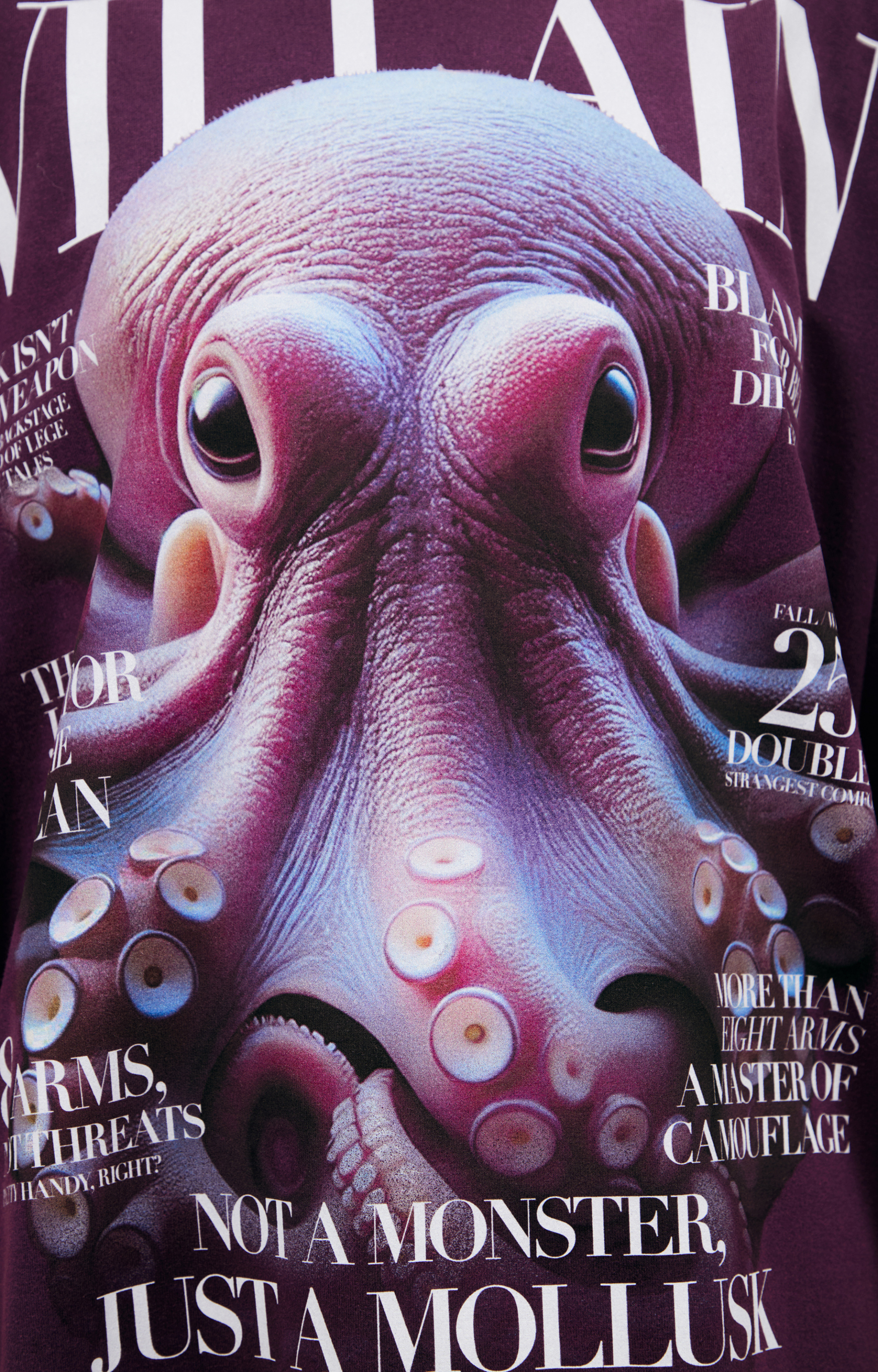 Doublet Cotton print t-shirt