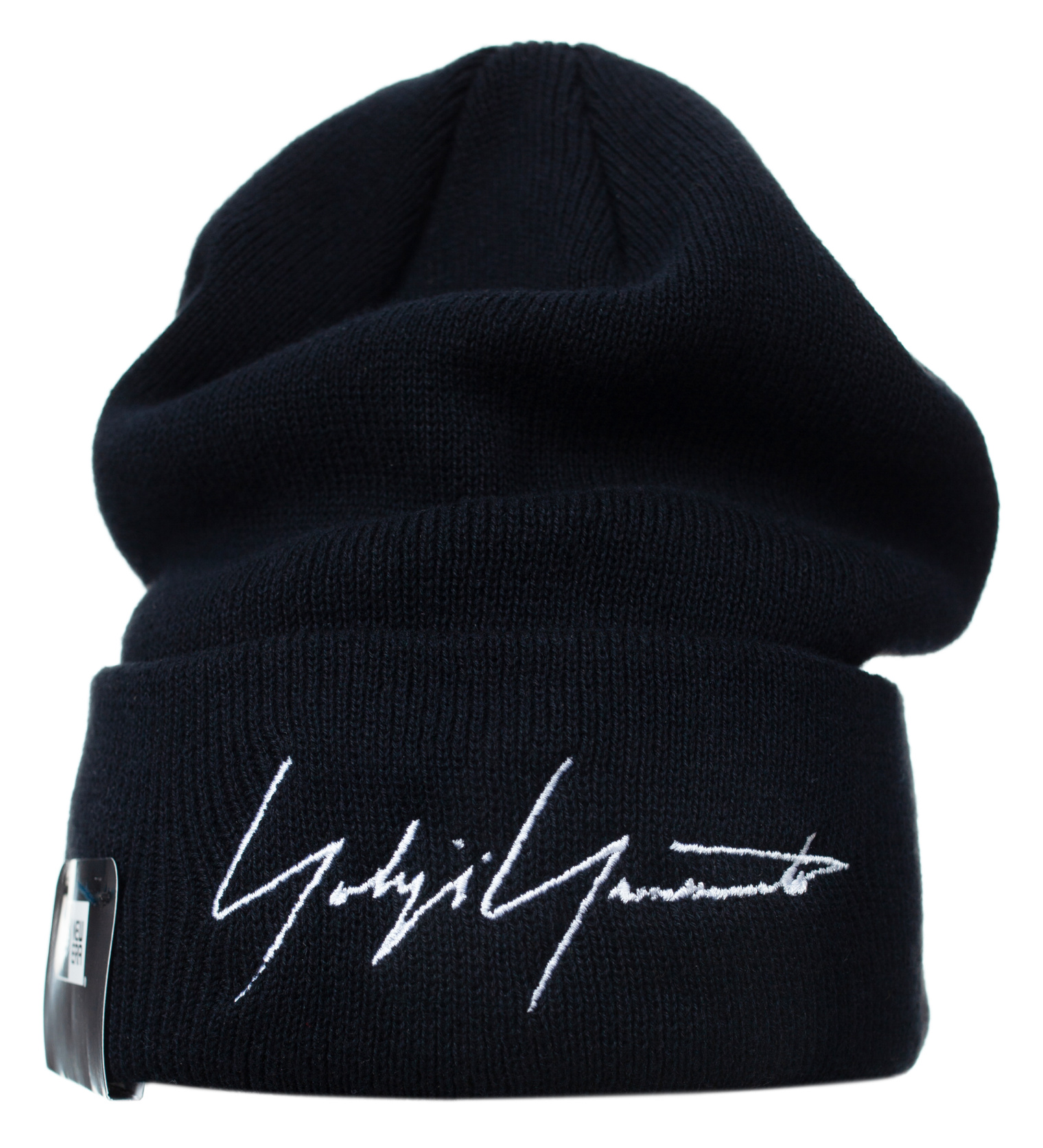 Yohji Yamamoto Logo Embroidered Beanie