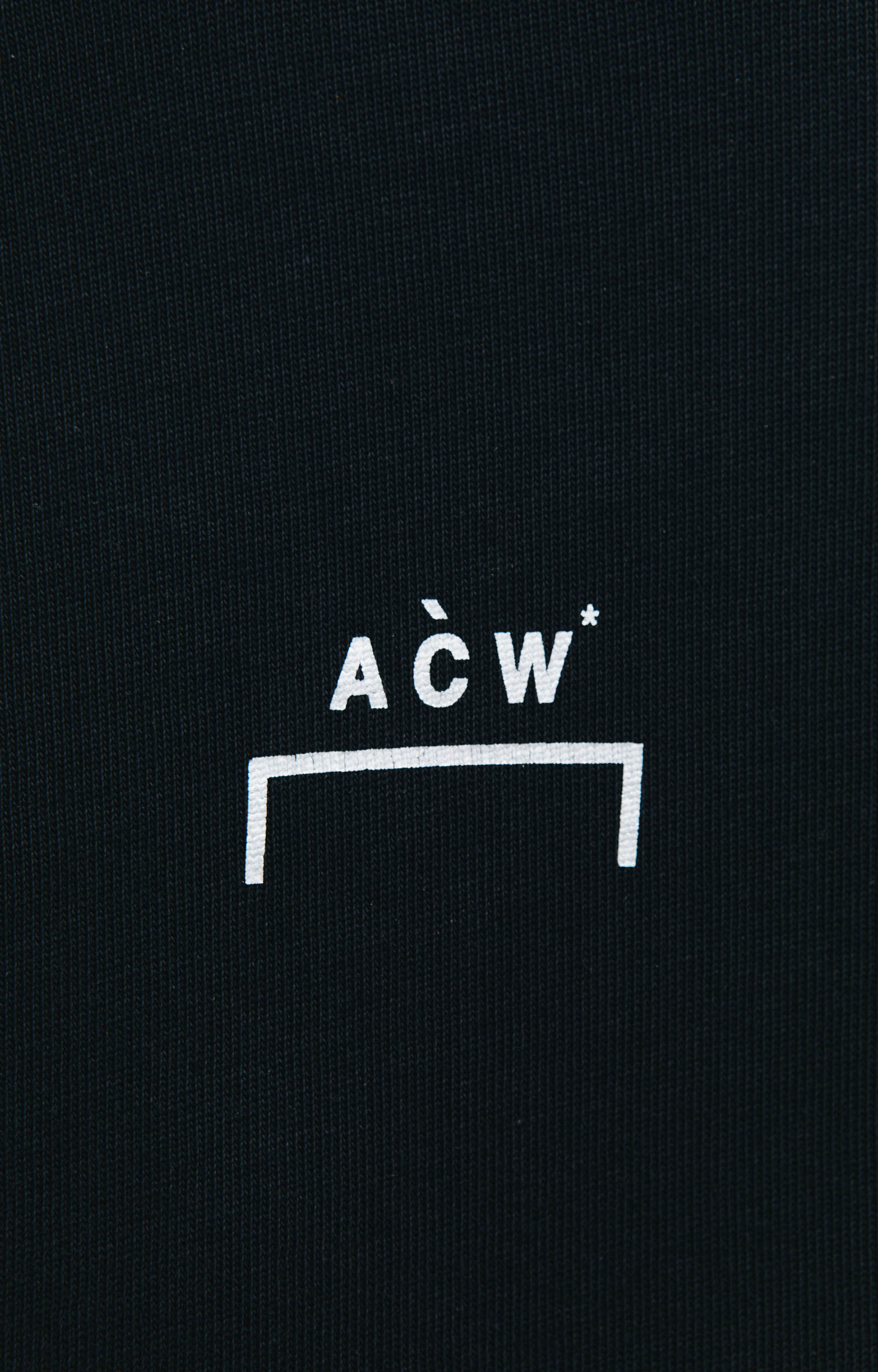 A-COLD-WALL* Black Hypergraphic long sleeve t-shirt