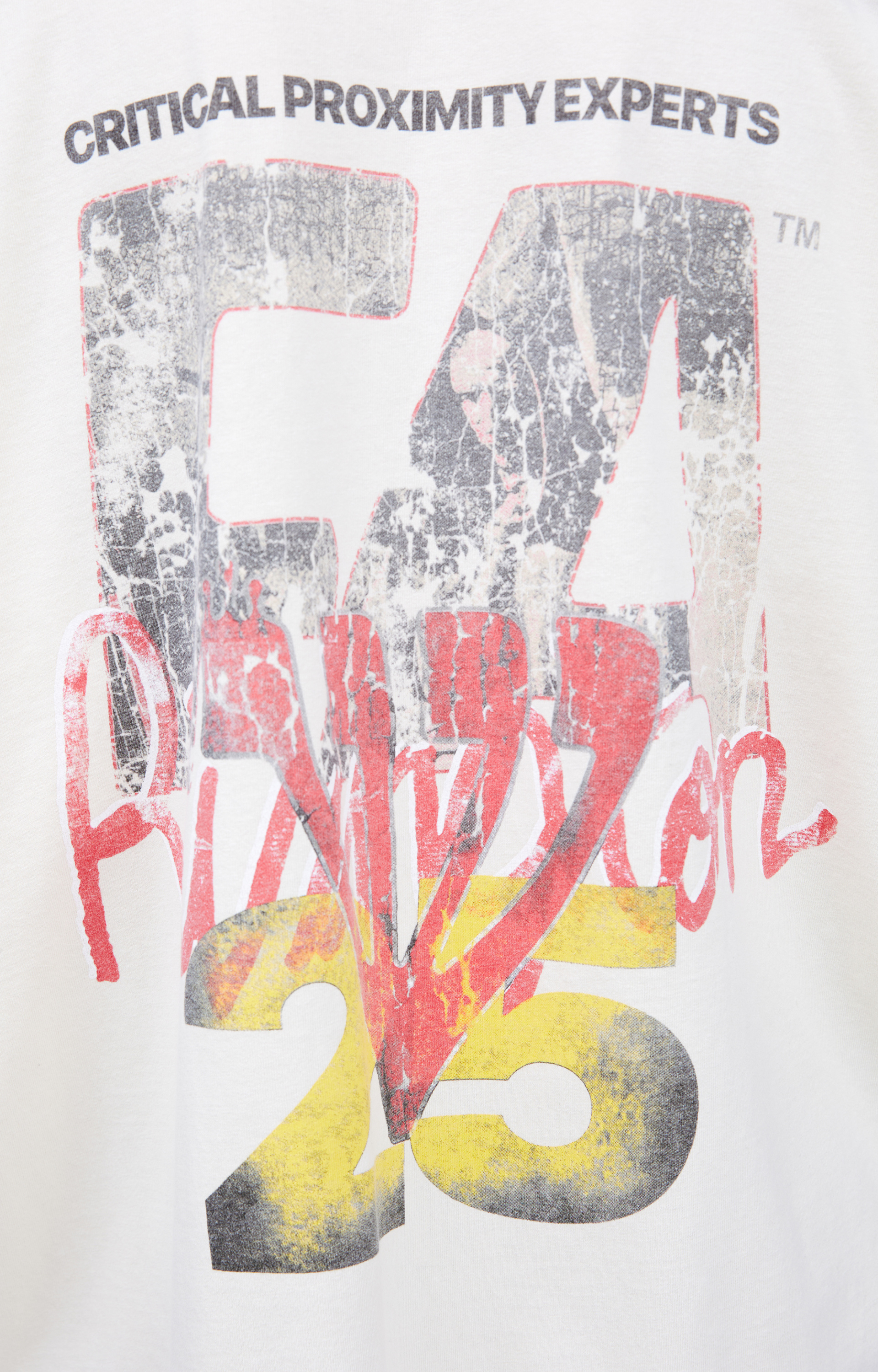 RRR123 White print longsleeve