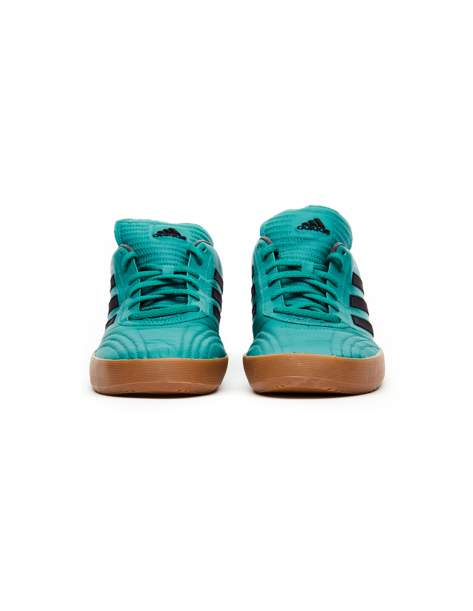 Gosha Rubchinskiy \'Copa Super\' Green Leather Sneakers