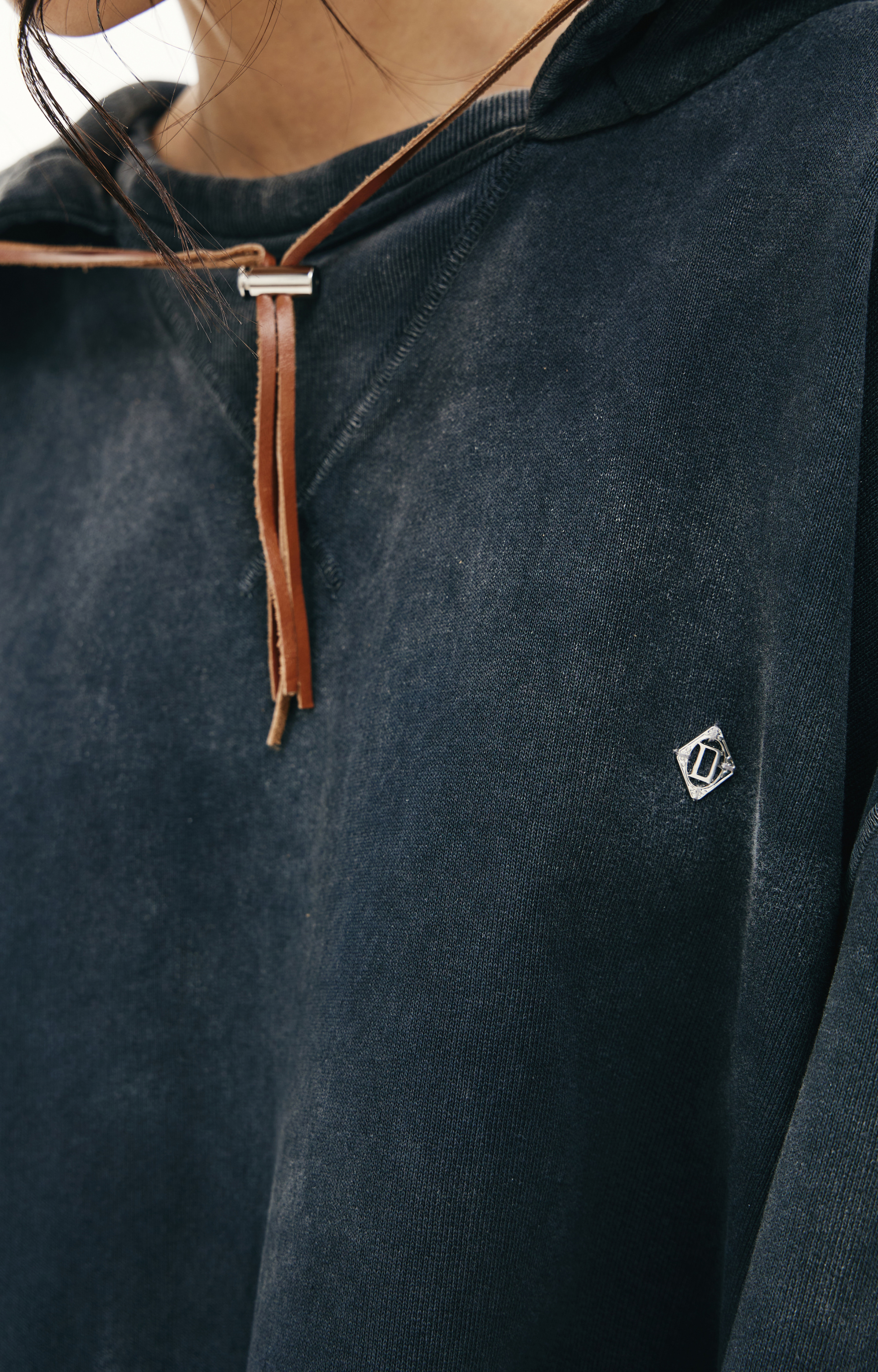 Children of the discordance Dyed hoodie with pockets