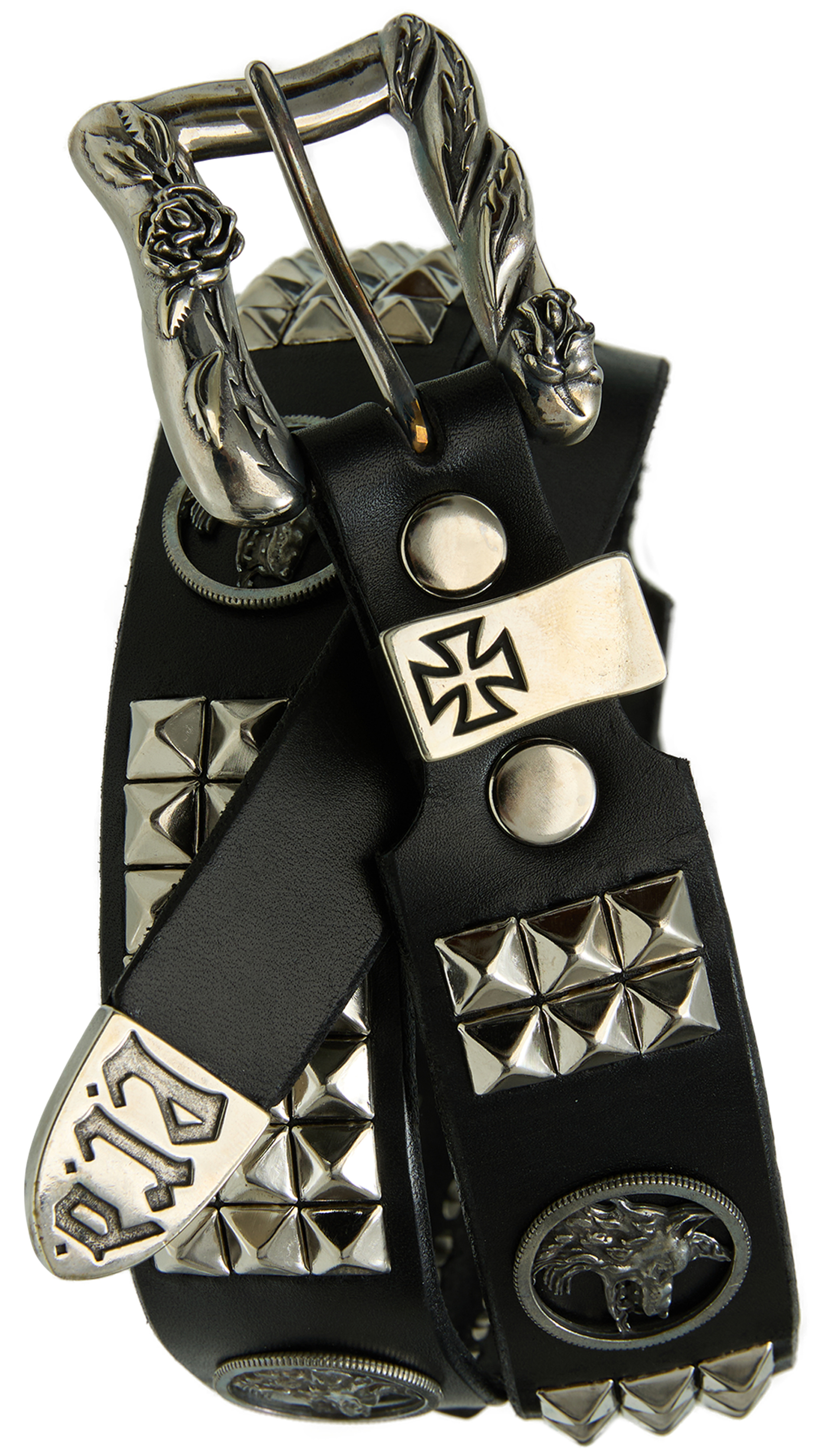 Enfants Riches Déprimés Belt with metal inserts