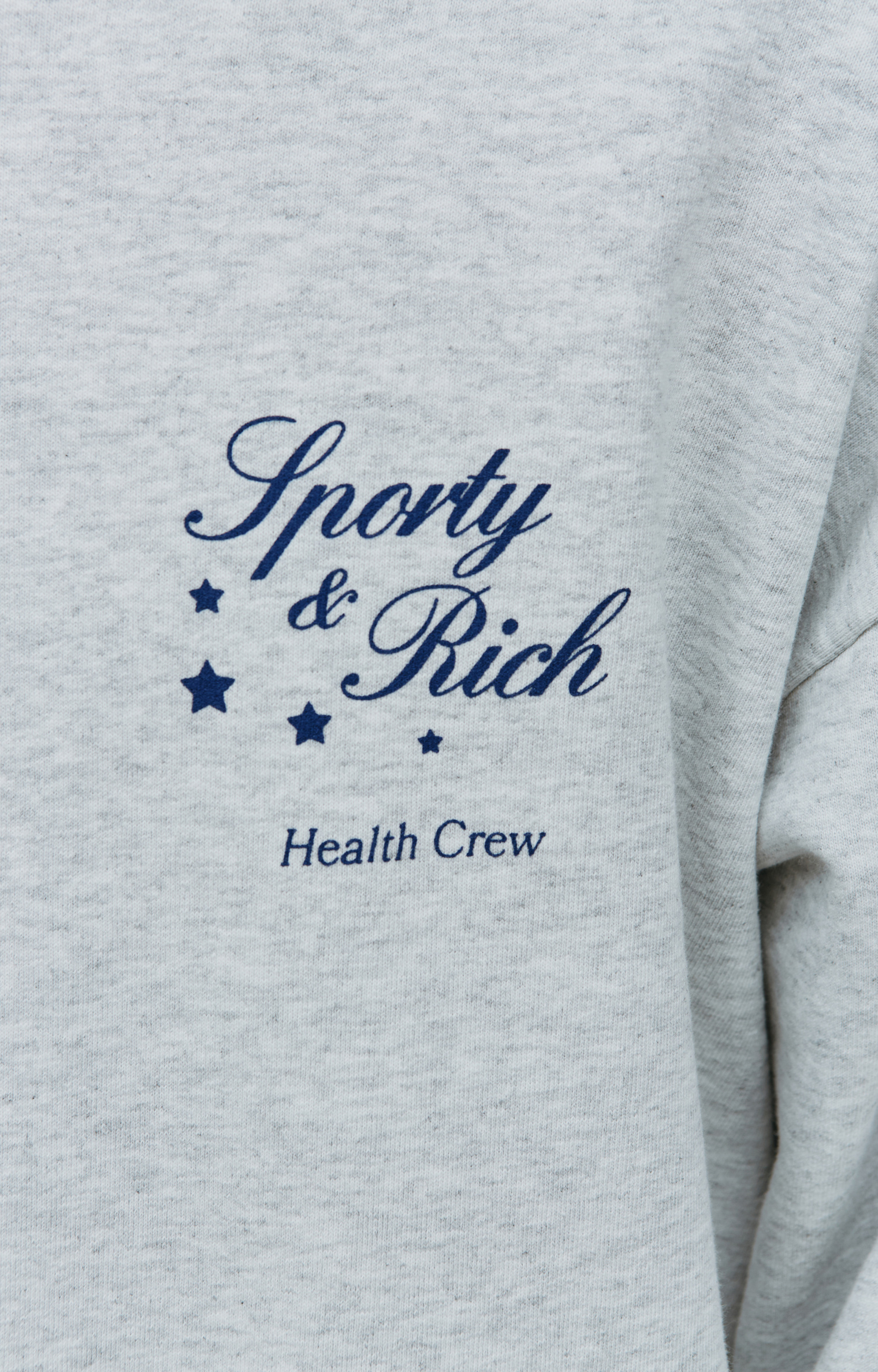 SPORTY & RICH Худи с принтом Star Health Crew