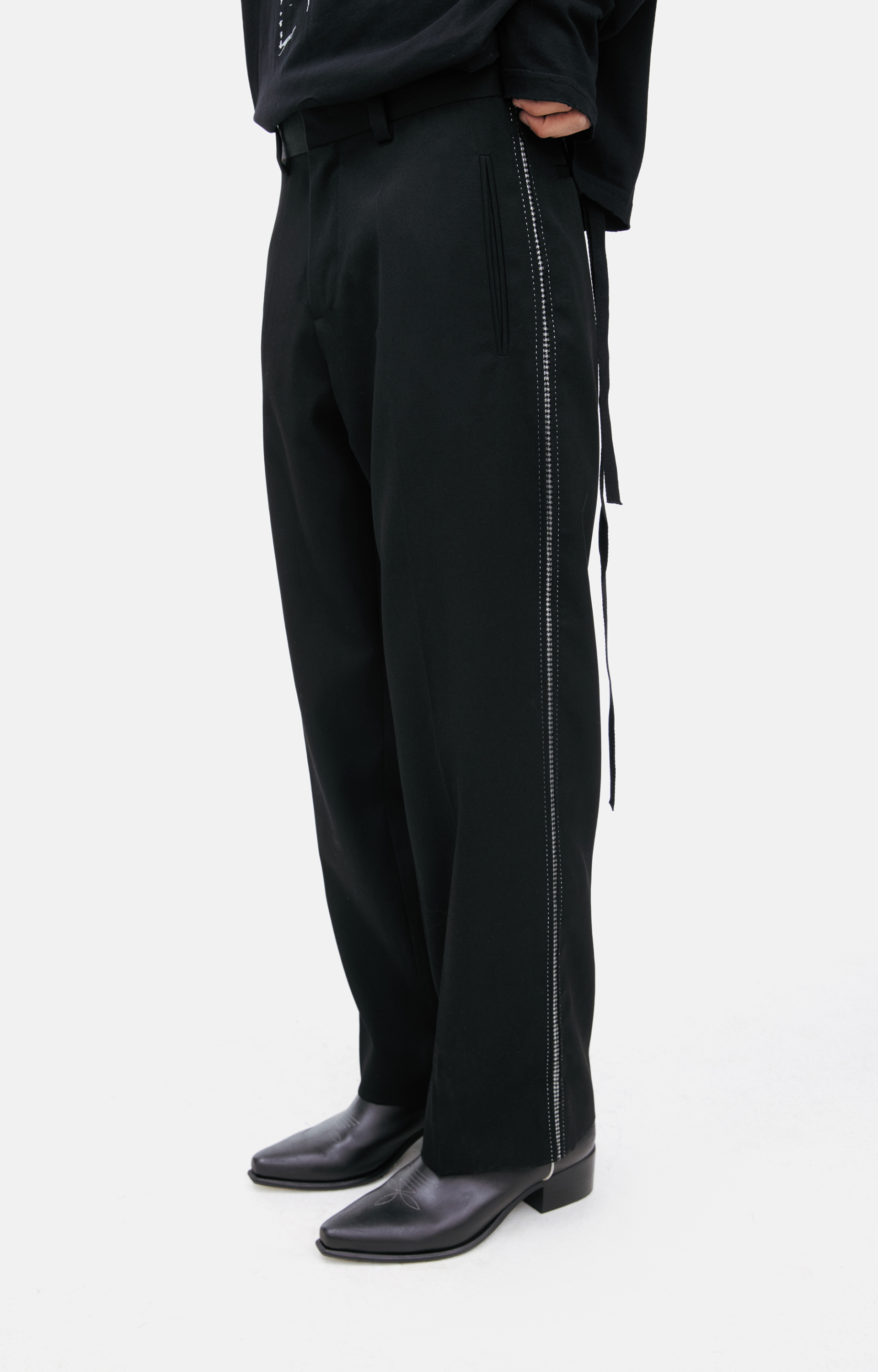 Enfants Riches Déprimés Embroidered trousers