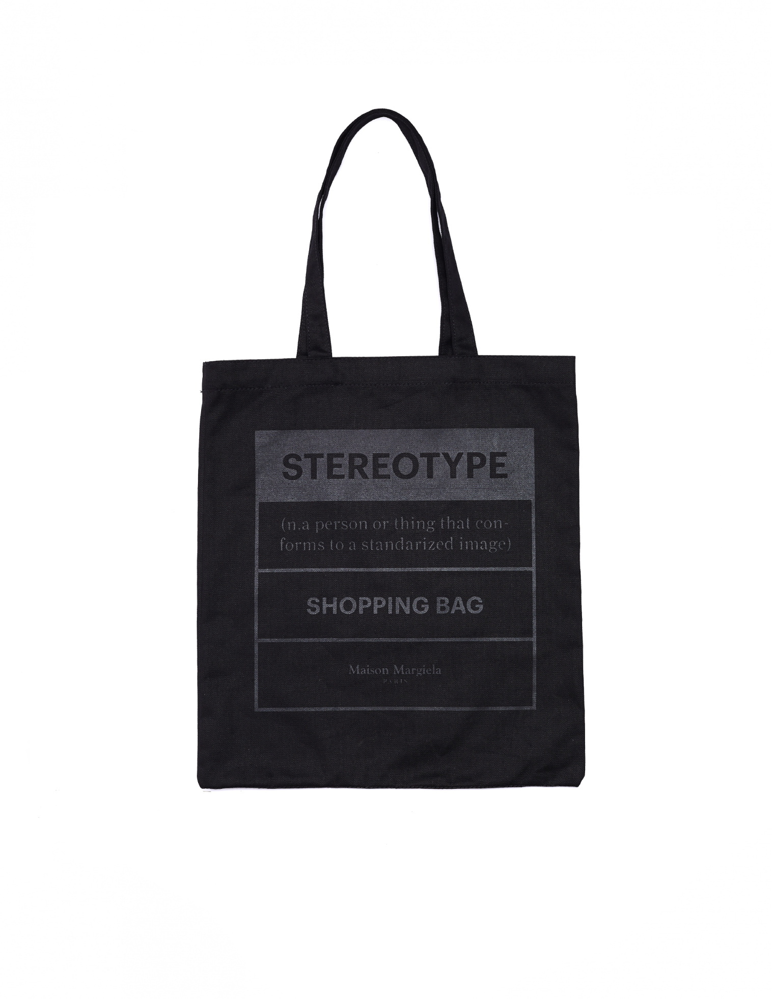Maison Margiela Stereotype Cotton Shopper Bag