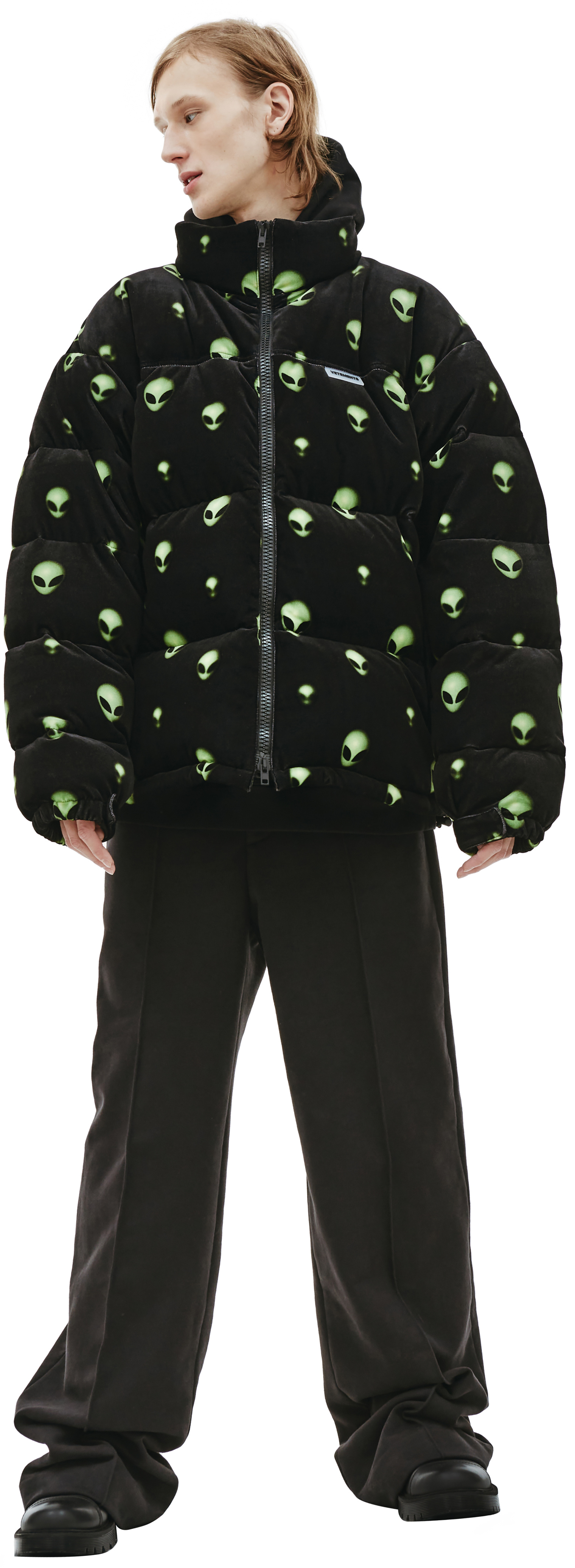 VETEMENTS Alien printed down jacket