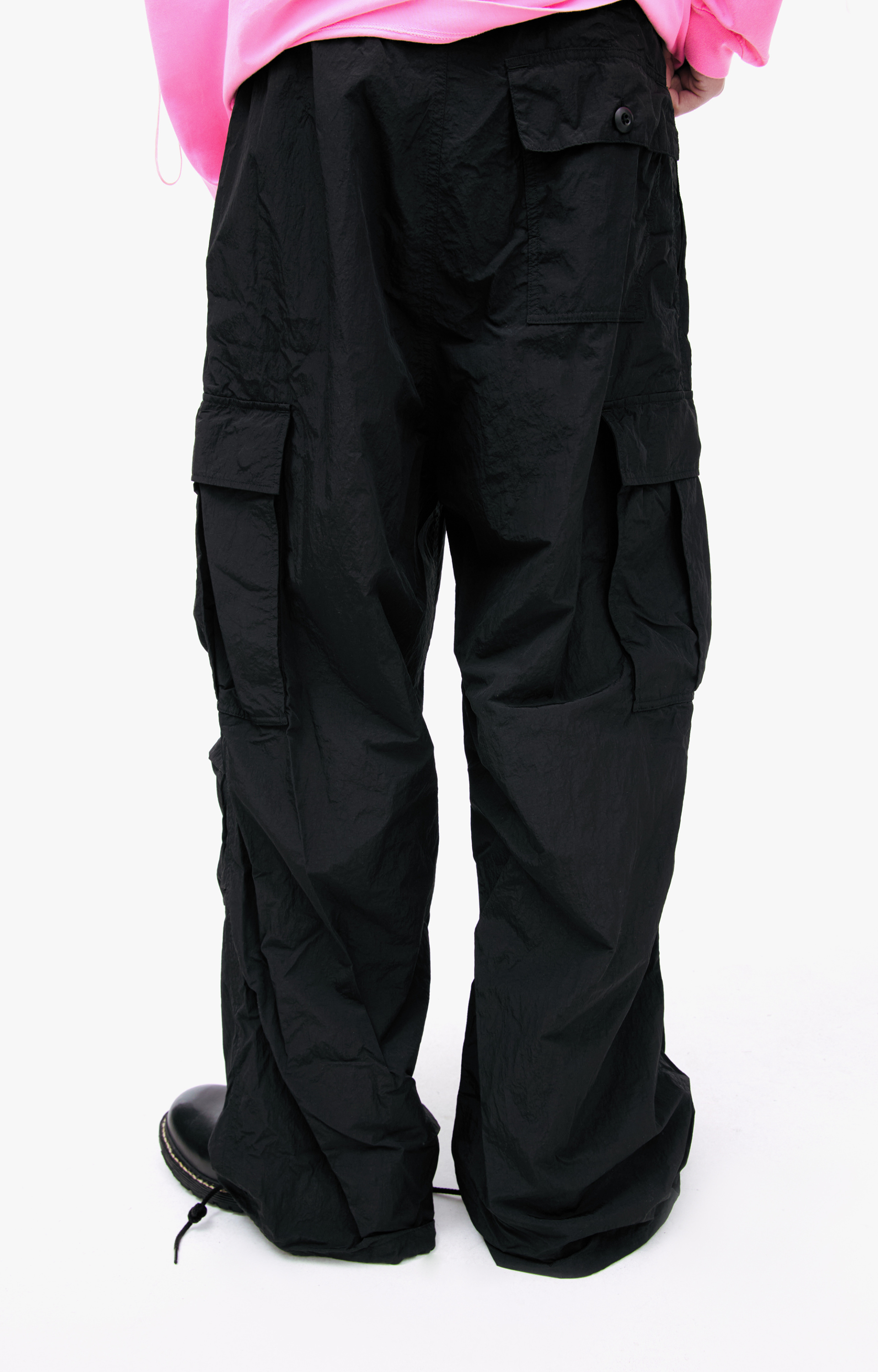 Doublet Black nylon trousers