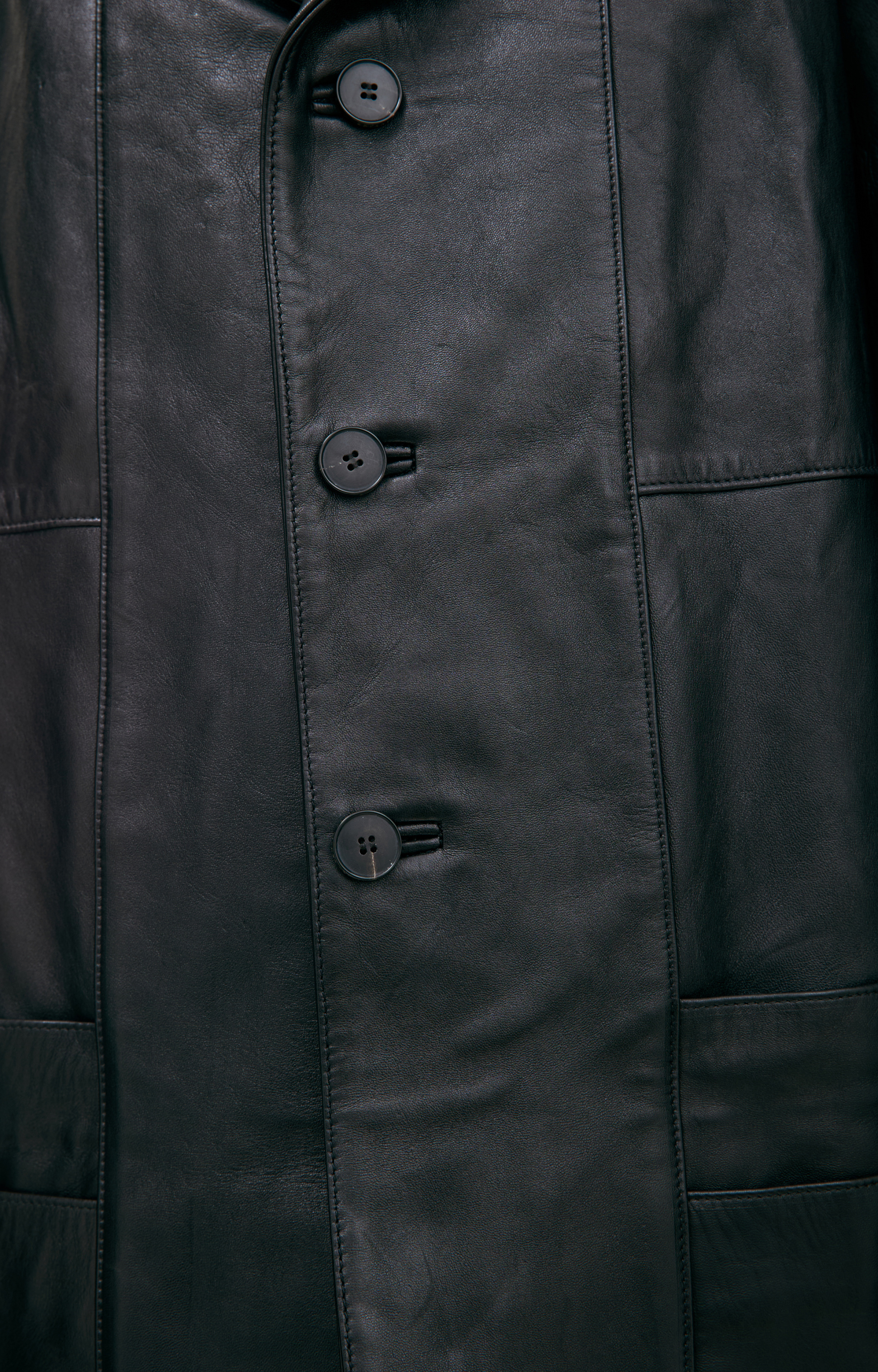 Enfants Riches Déprimés Black leather jacket