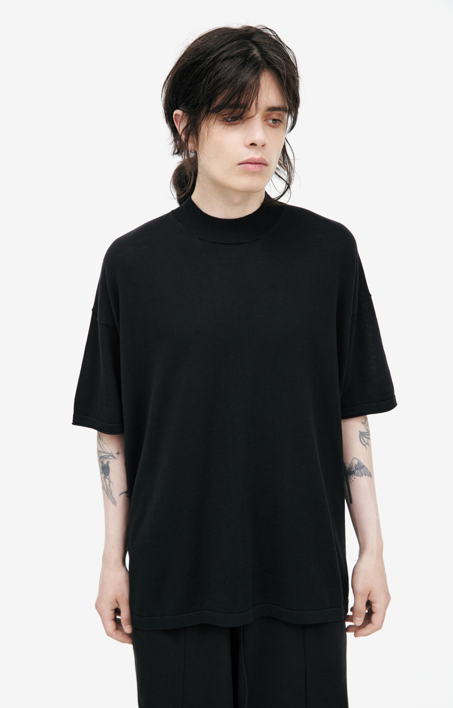 The Viridi-Anne Combined knitted t-shirt