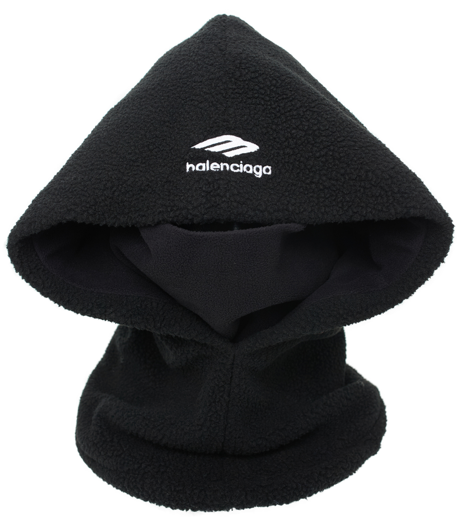 Balenciaga Black hood with logo