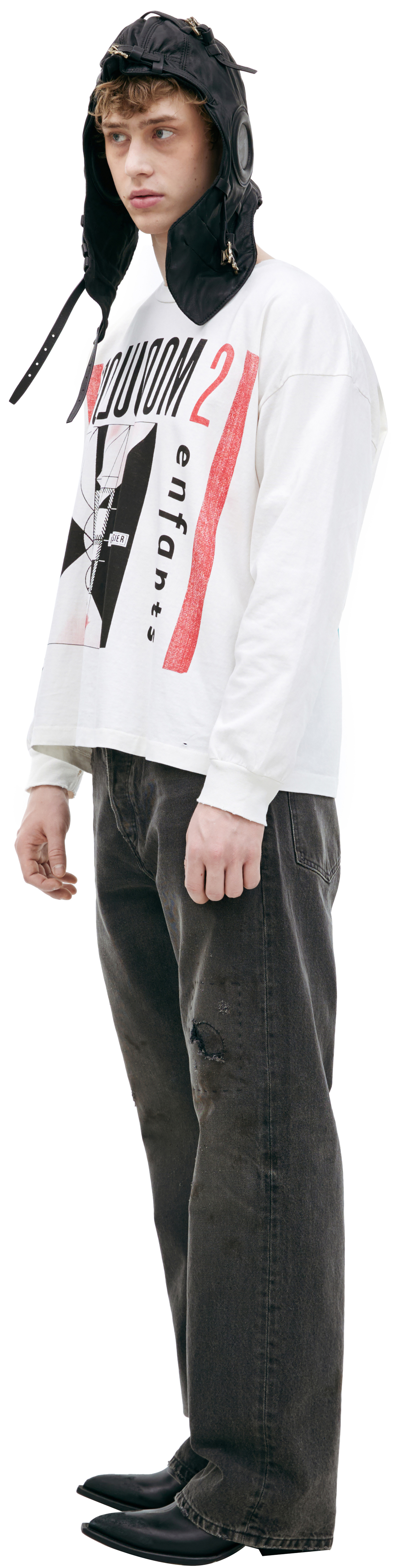 Enfants Riches Déprimés White Printed Longsleeve