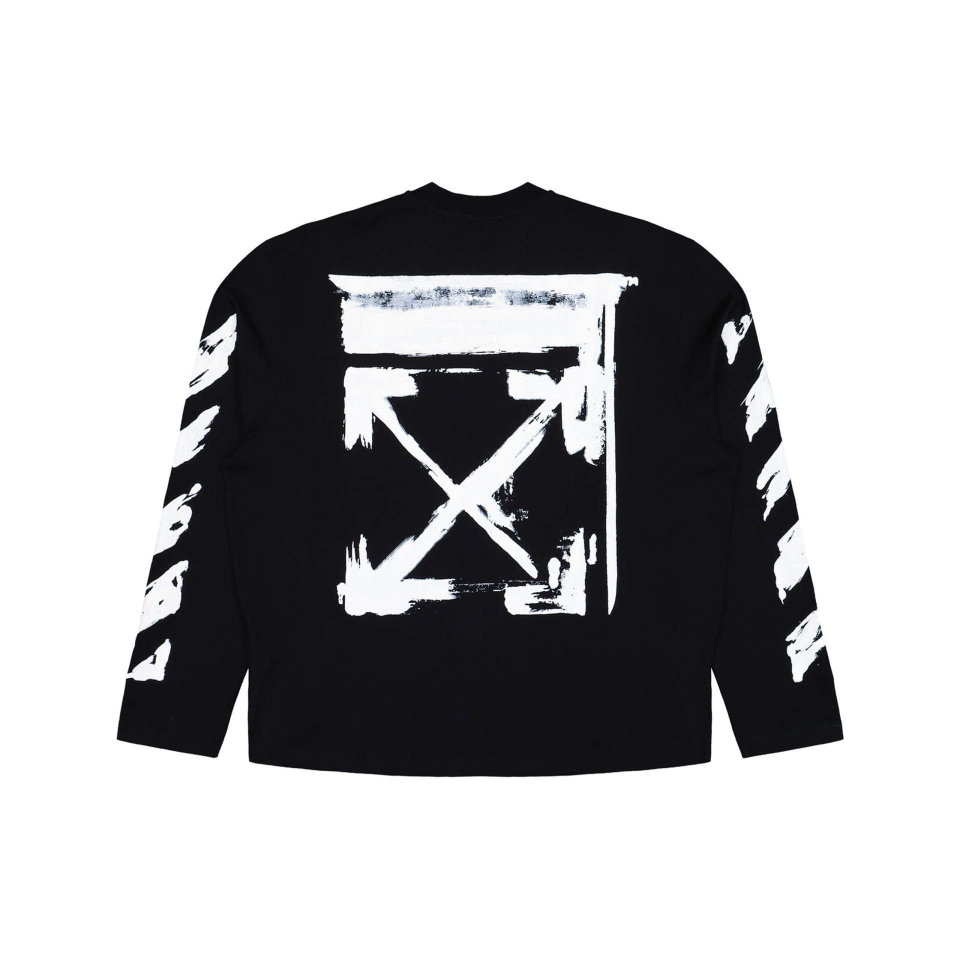 Off White Ink Arrow 90S Skate Long Sleeve Tee