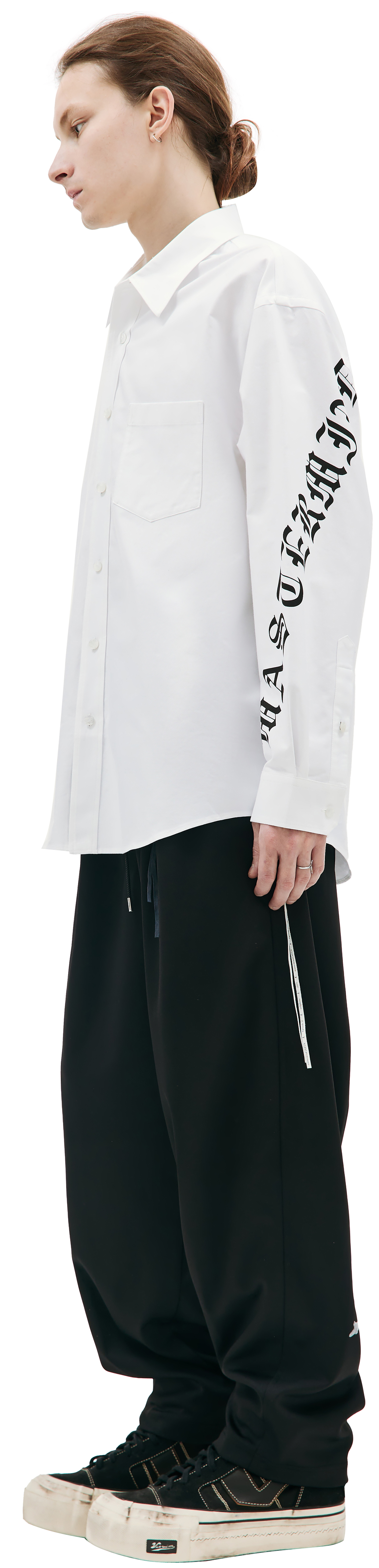 Mastermind WORLD White printed shirt